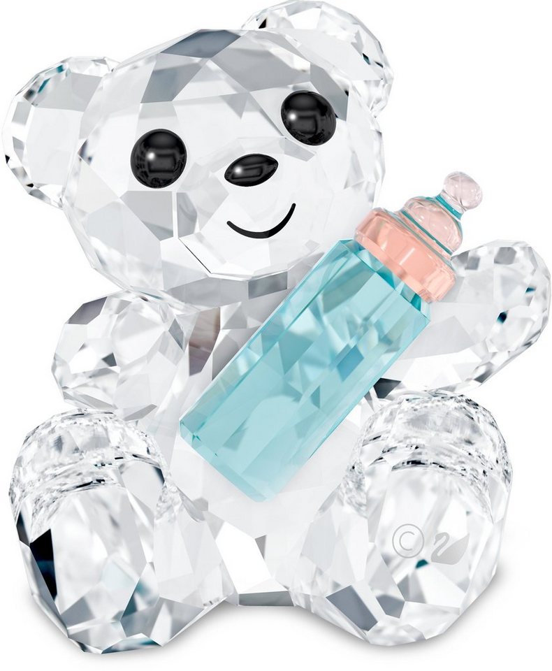 Swarovski Dekofigur Kristallfigur My Little Kris Bear Baby, 5557541 (1 St),  Swarovski® Kristall mit schwarzem Emaille, Dekofigur »My Little Kris Bear  Baby« - Designed by Mair Edith