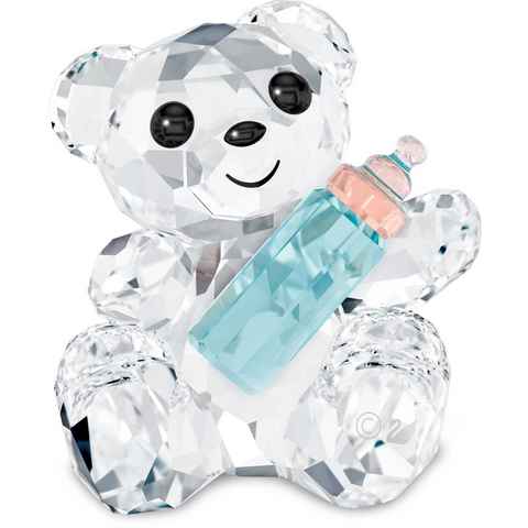 Swarovski Dekofigur Kristallfigur My Little Kris Bear Baby, 5557541 (1 St), Swarovski® Kristall mit schwarzem Emaille