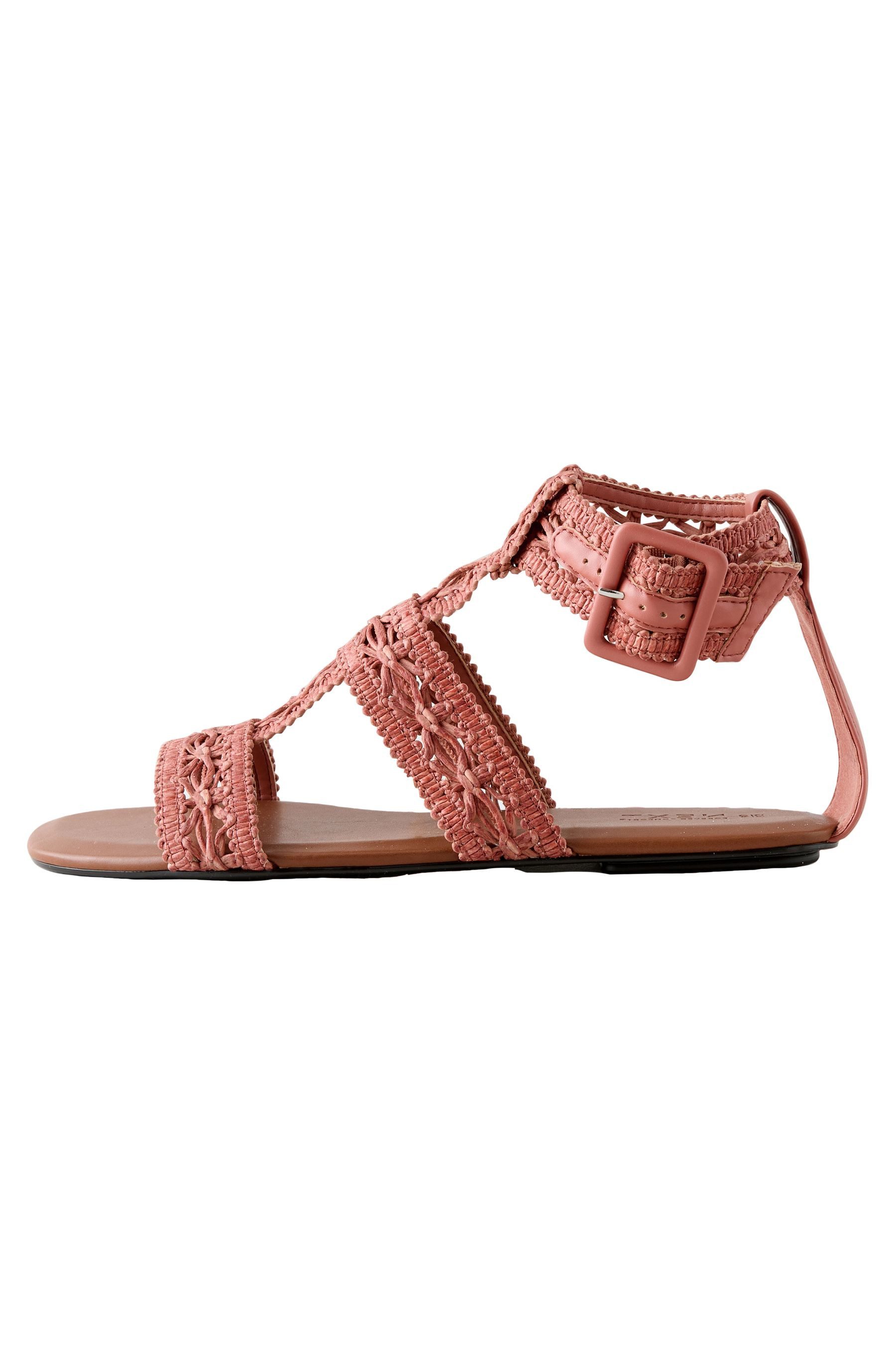 Next Forever Comfort® Raffia-Römersandalen Römersandale (1-tlg)