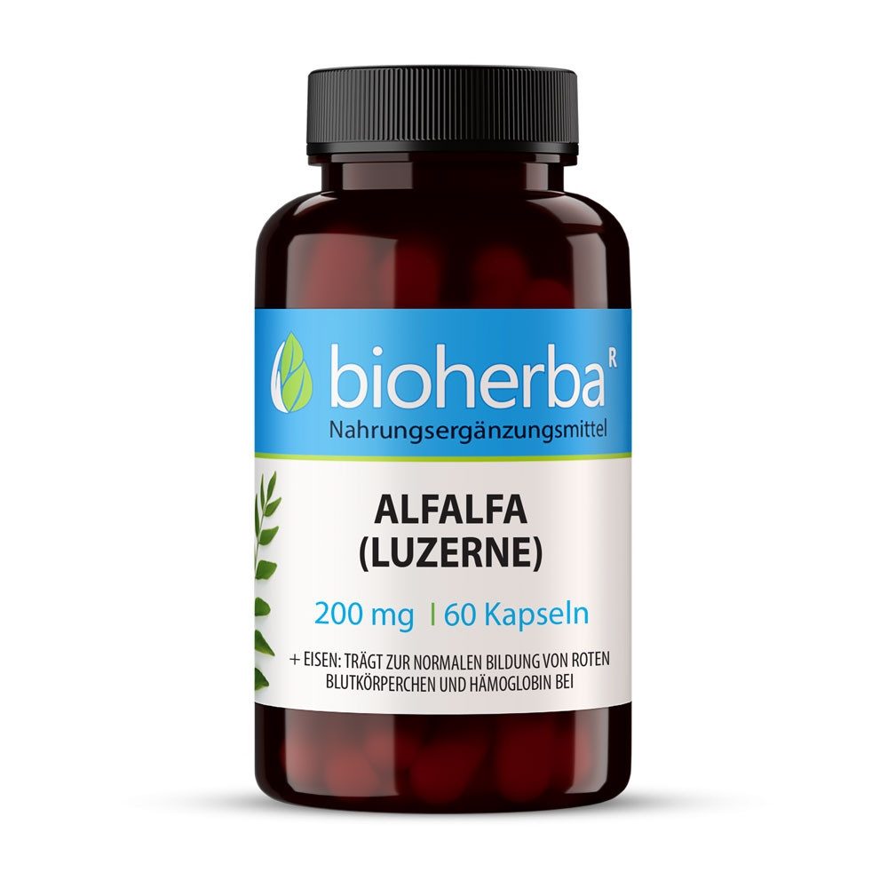 Alfalfa (Luzerne) 200 mg 60 Kapseln Kapseln