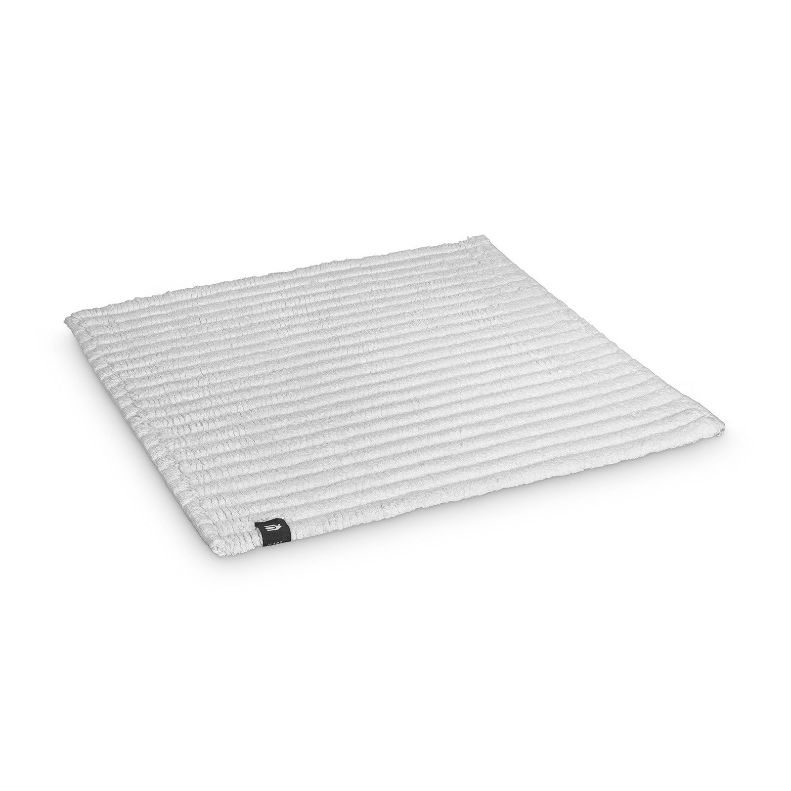 houseproud Badematte Plain Lines Badematte, Höhe 60 mm, Baumwolle mit Latex-Anti-Rutschbeschichtung