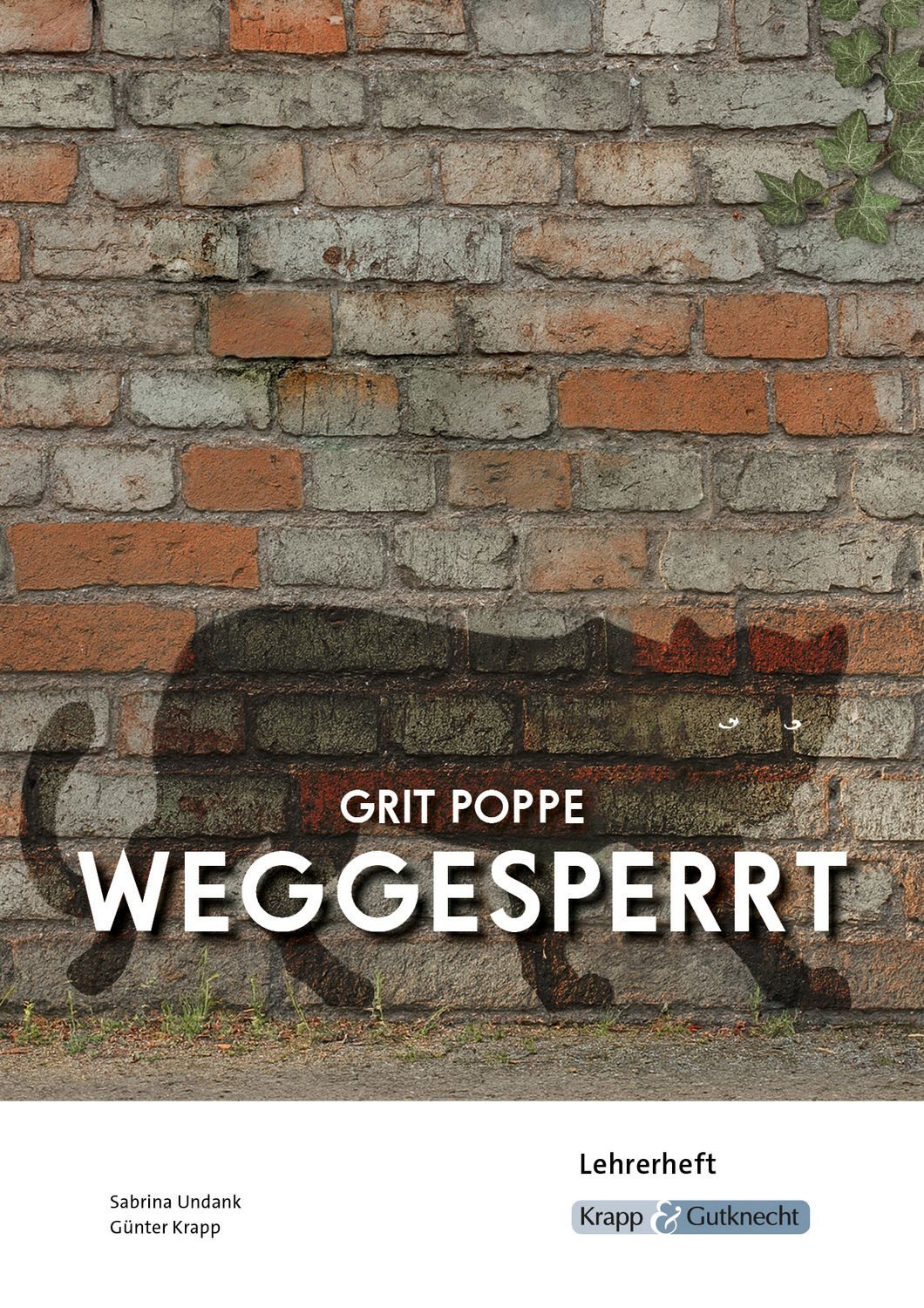 Jugendbuch Weggesperrt - Grit Poppe - Lehrerheft (BaWü 2027) Unterricht, Pflichtl Sabrina Undank, Günter Krapp