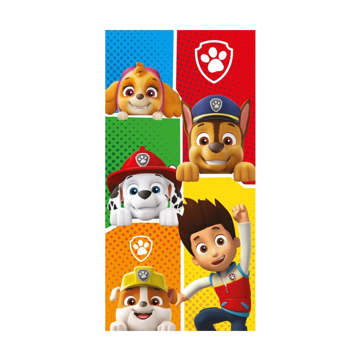 PAW PATROL Duschtuch Ryder & Friends Unisex Kinder, Frottee (1-St), Handtuc günstig online kaufen