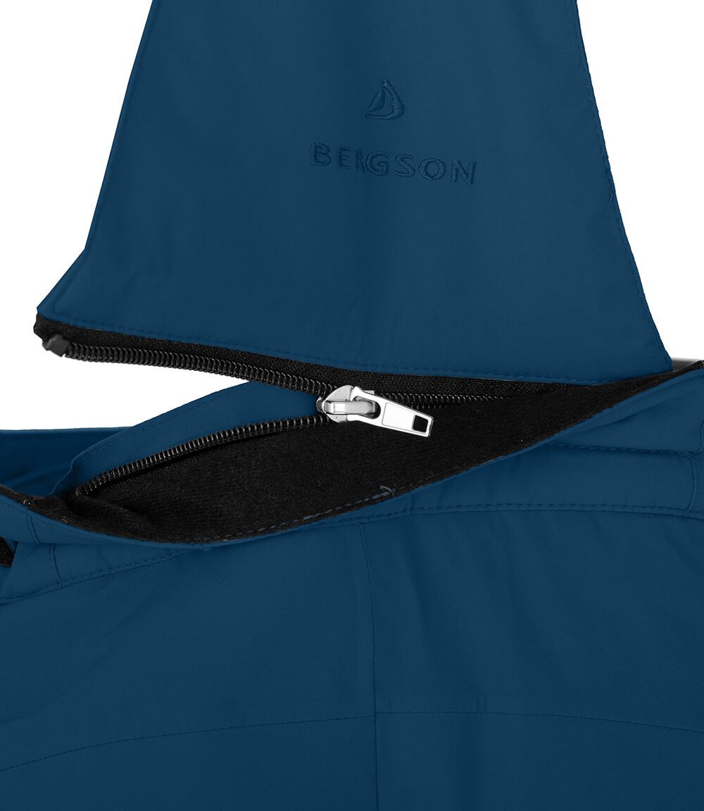 Bergson Skihose PELLY Kinder Skihose, wattiert, 20000 mm Wassersäule, Normalgrößen, poseido – Bild 4 von 5