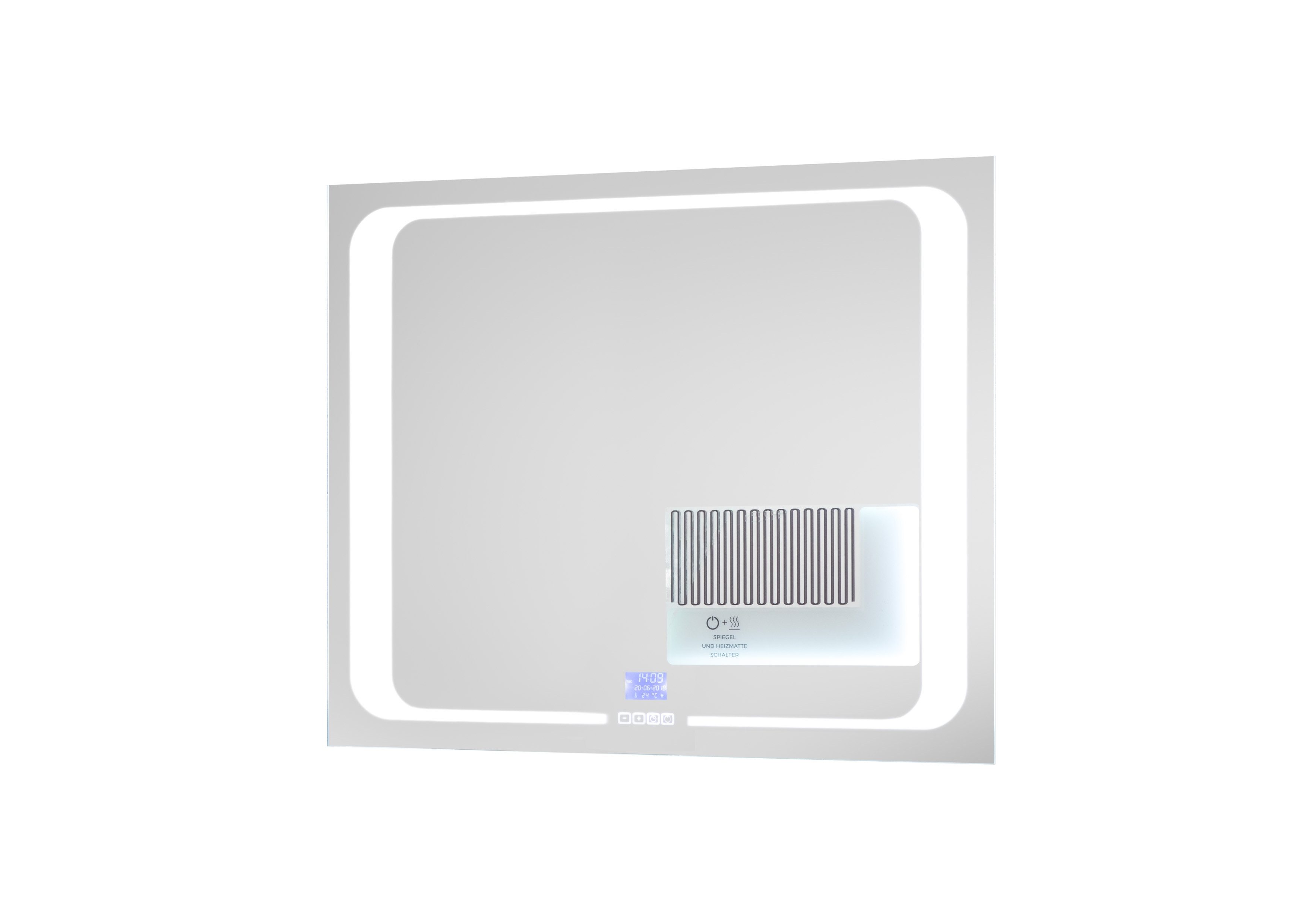 BEGA BBK Wandspiegel Spiegel 5402100