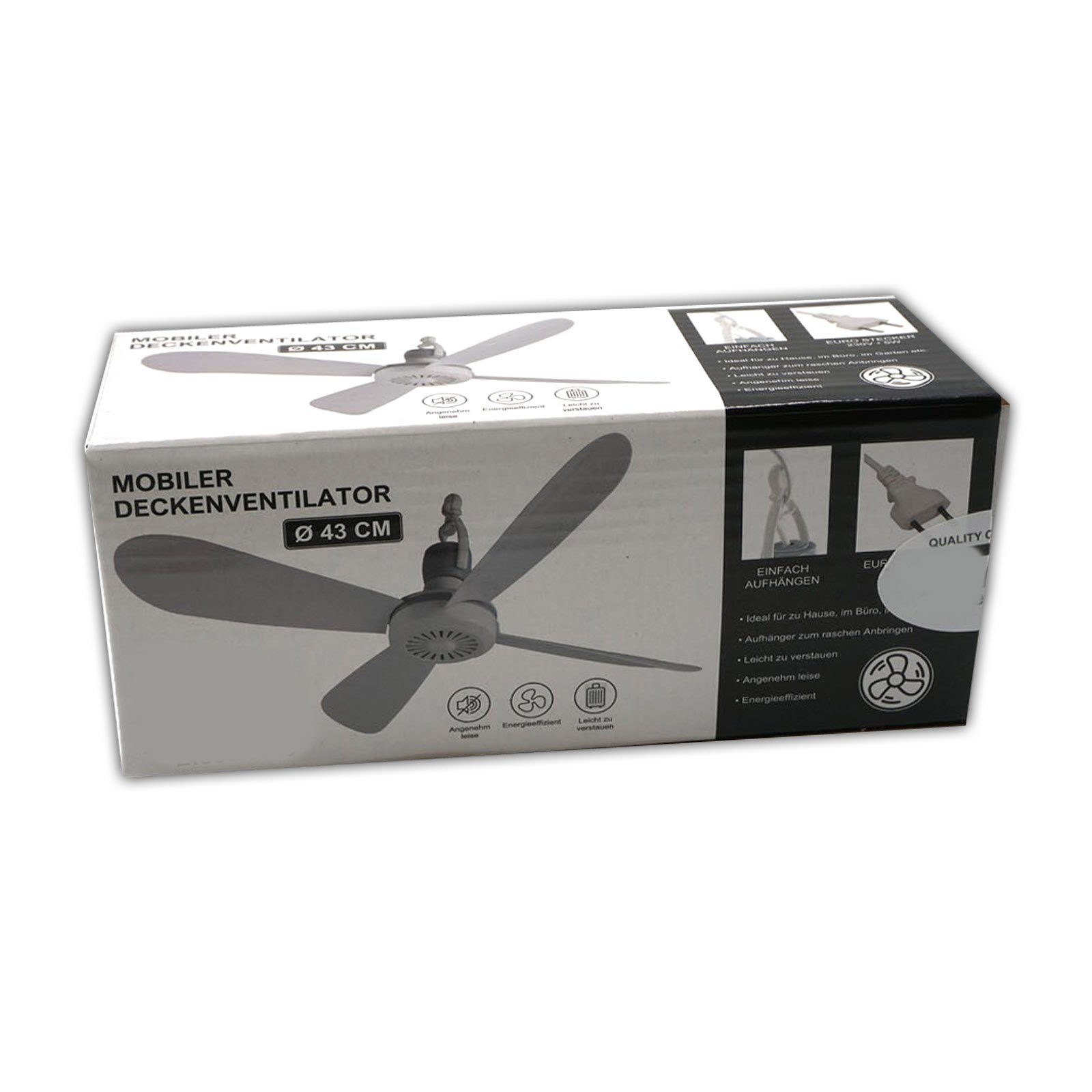 HAC24 Deckenventilator Mobiler Ventilator für Decke günstig online kaufen