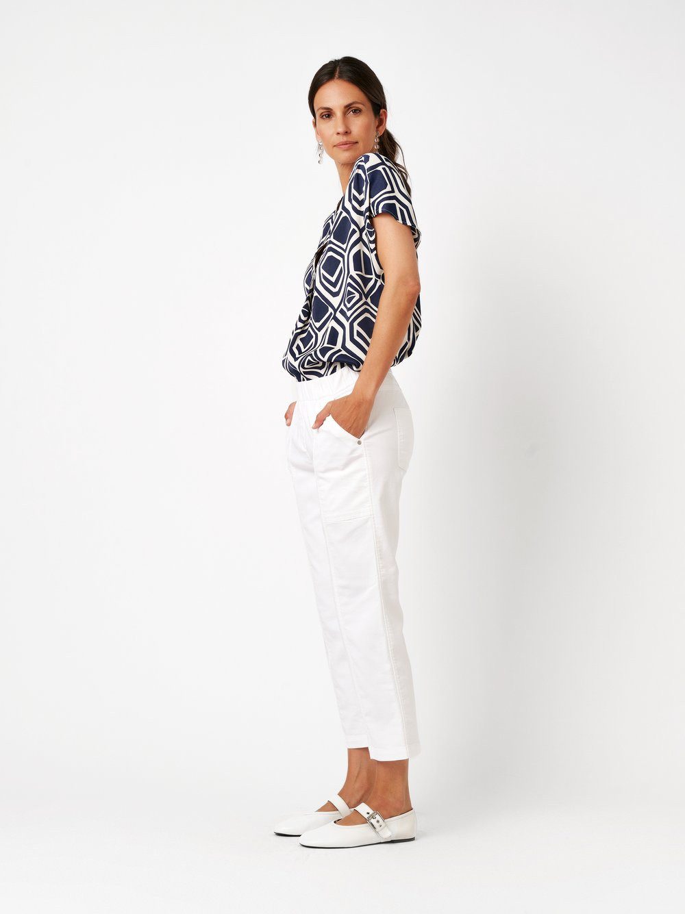 TONI 3/4-Hose mit Stretch
