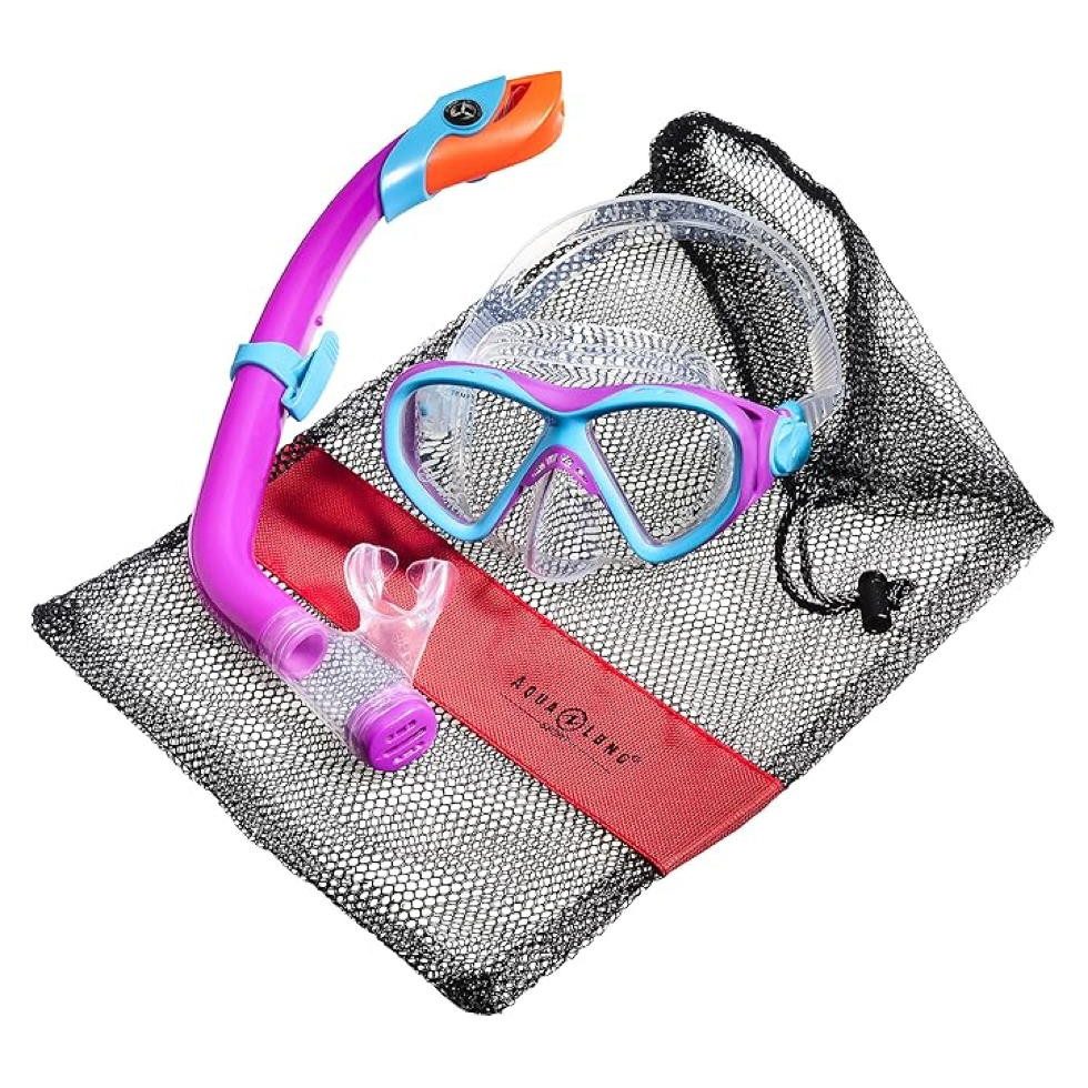 Aqualung Schnorchel Sport La Costa Junior Diver Kinder Set (Set aus Tauchmaske und Schnorchel, Set aus Tauchmaske und Schnorchel)