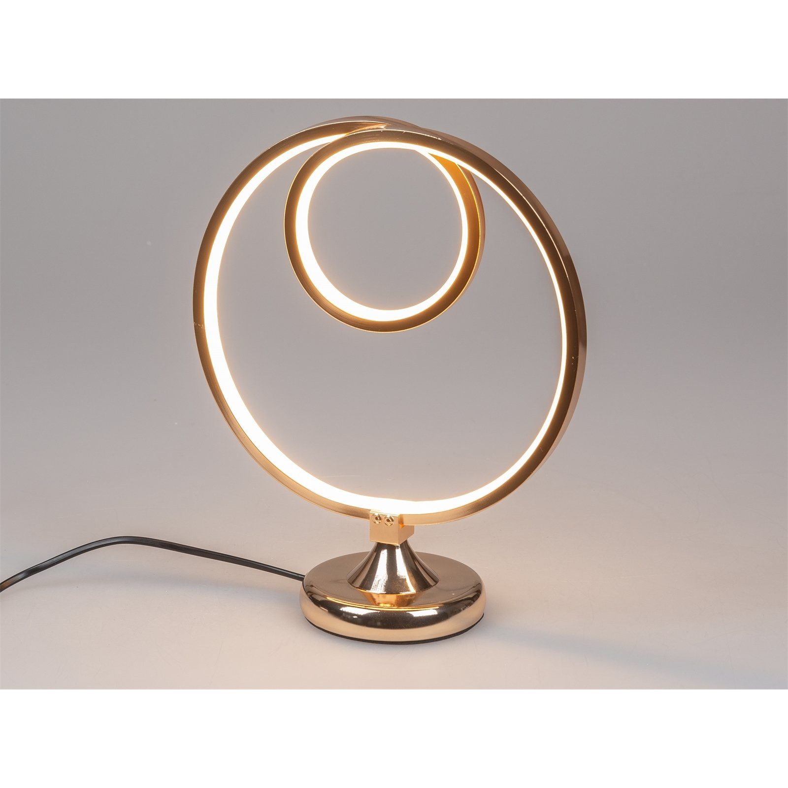 Lampe LED Kreise-gold formano Tischleuchte LED