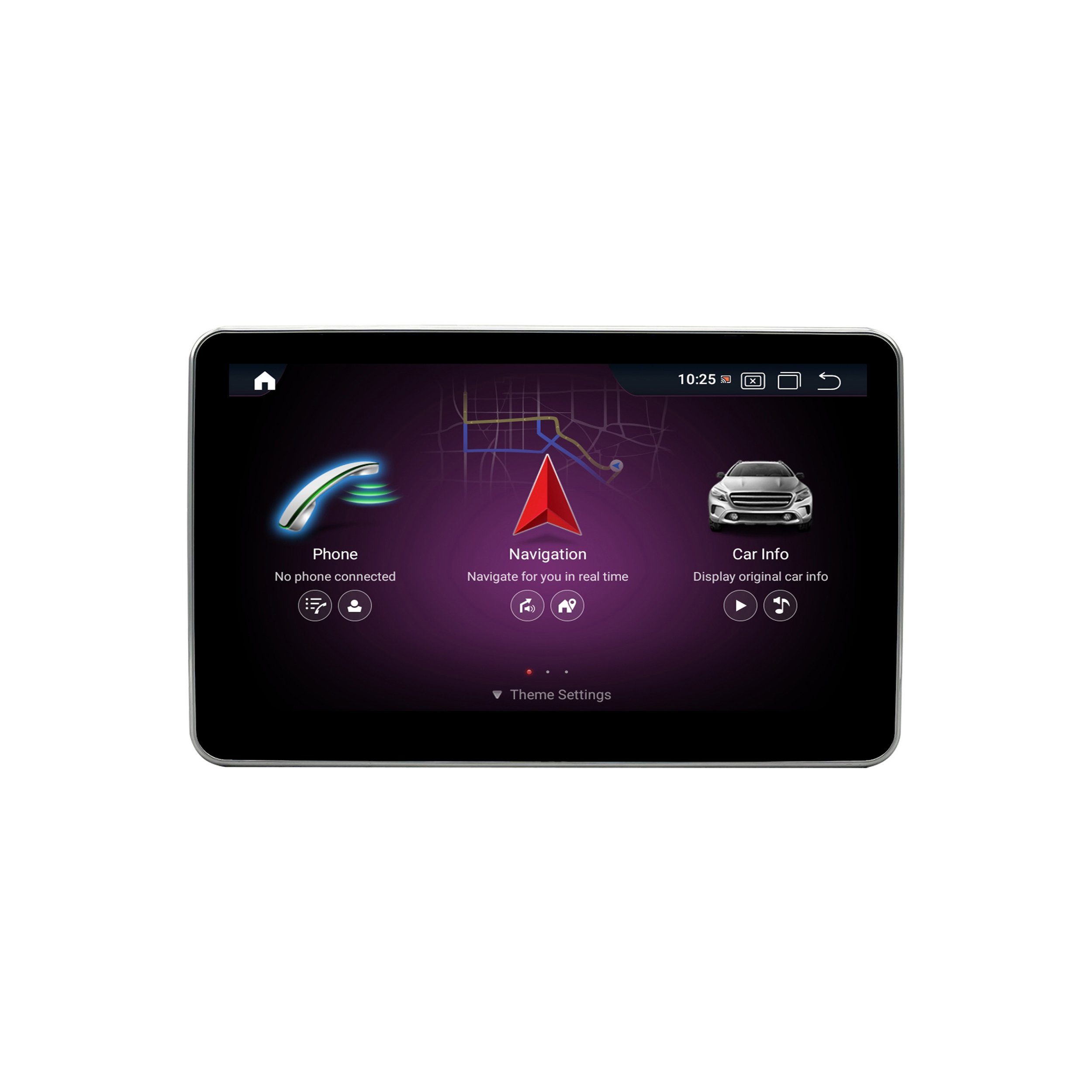 TAFFIO Für Mercedes SLK SL SLS R172 R197 R231 NTG 4x 8.4"TouchAndroid CarPlay Einbau-Navigationsgerät