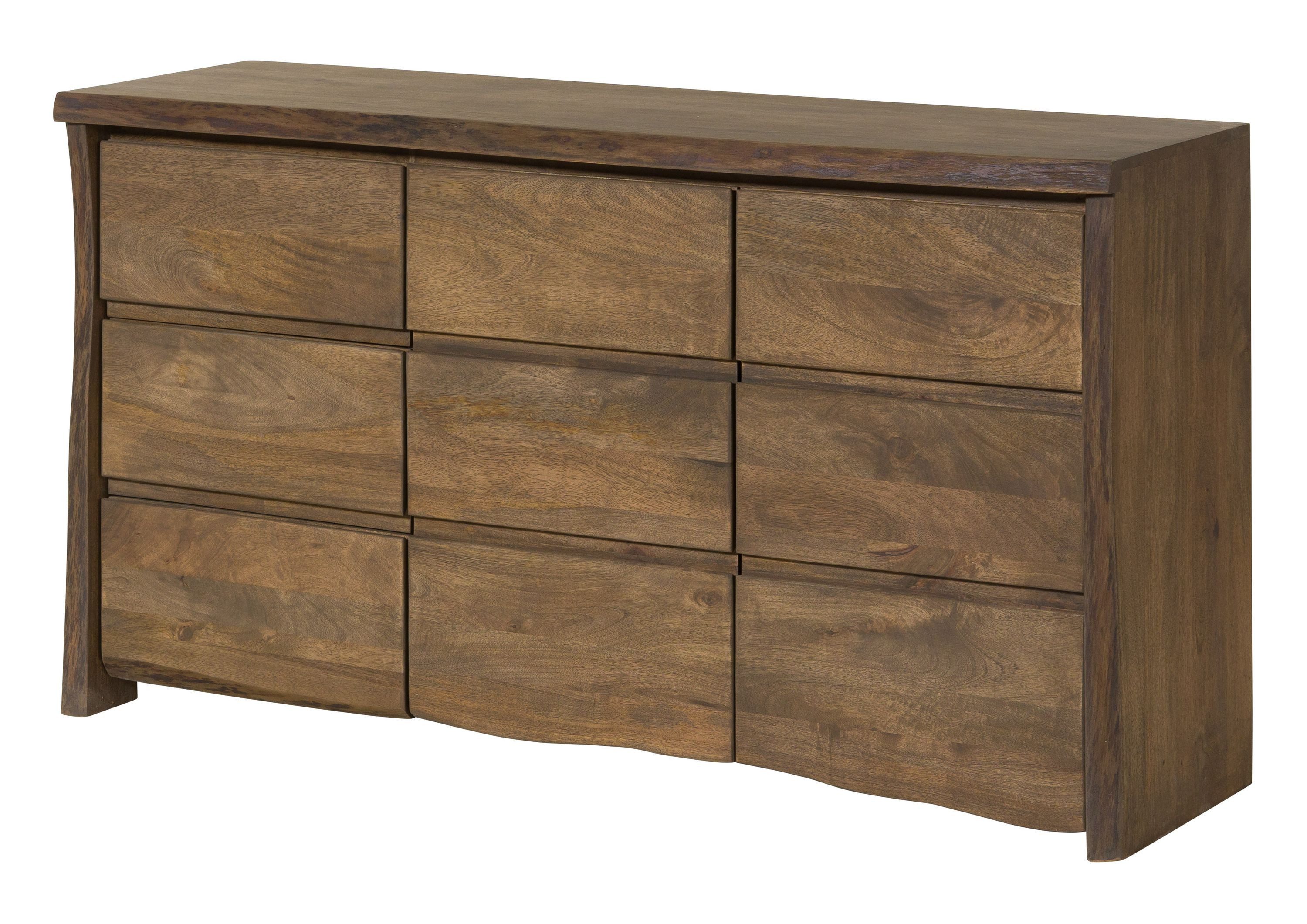Massivmoebel24 Sideboard PURE MANGO (Massivholz), Mango 146x45x80 braun geölt PURE MANGO #216