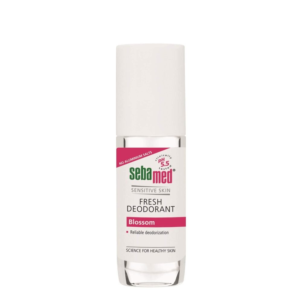 sebamed Deo-Roller Fresh Deodorant Roll-On Deodorant für normale Haut Blüte 50ml (U)