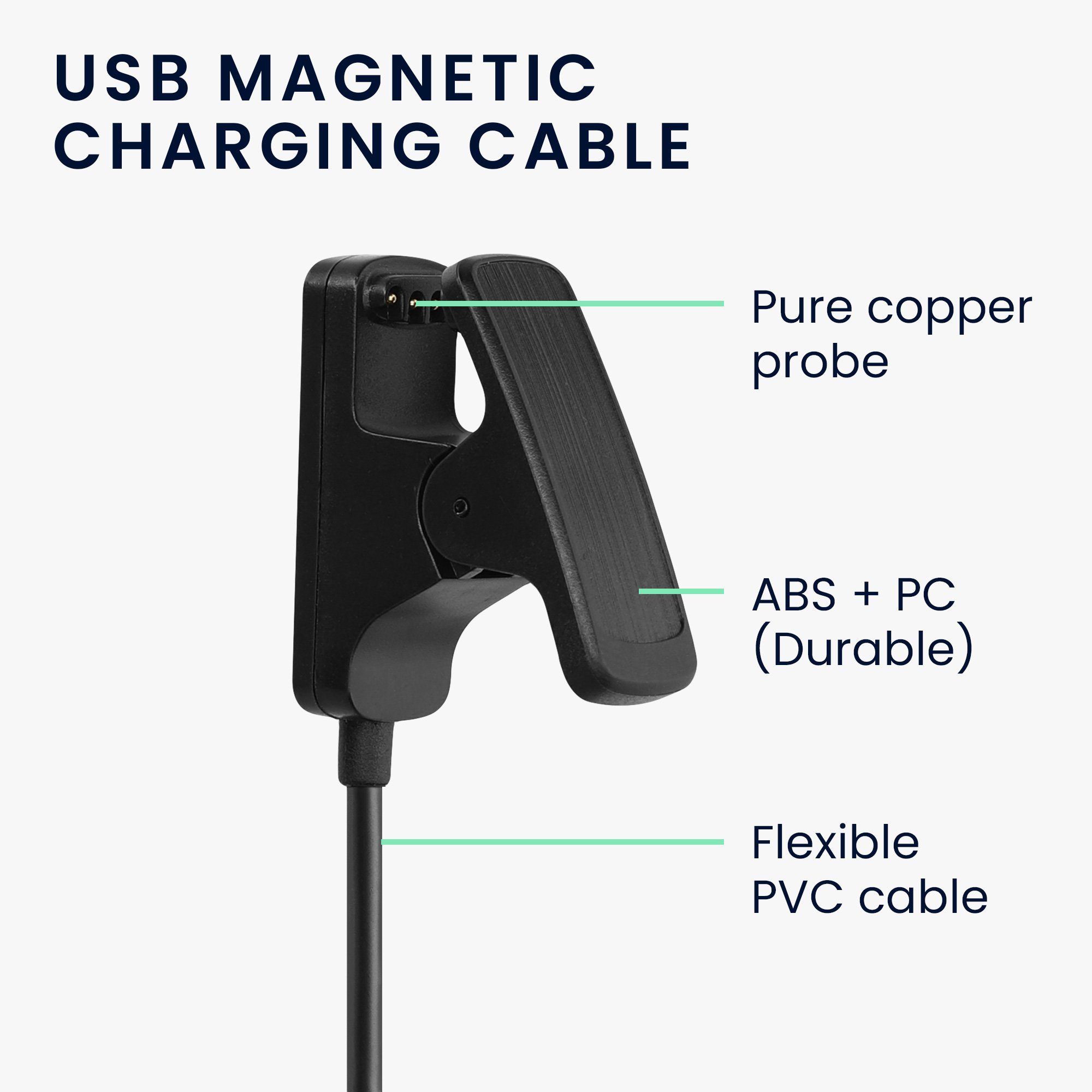 Elektro-Kabel, MARQ Ladekabel Watch Aufladekabel für - USB (Not Charger Fitnesstracker Smart Kabel Ersatzkabel for MARQ2) - kwmobile Garmin