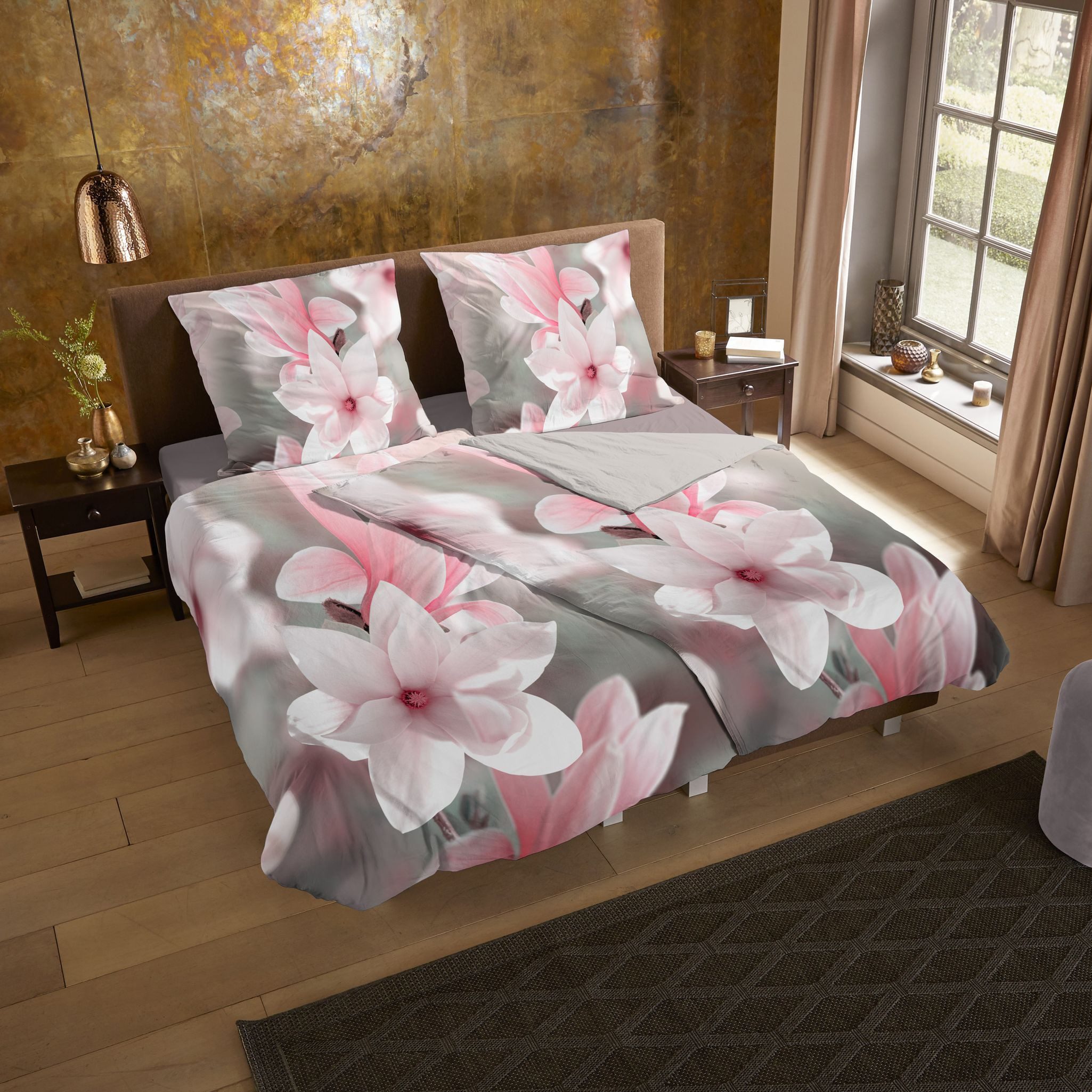 JACK Bettwäsche 135x200cm Pure Pastel Whisper Rosa, Microfaser, 2 teilig, m günstig online kaufen