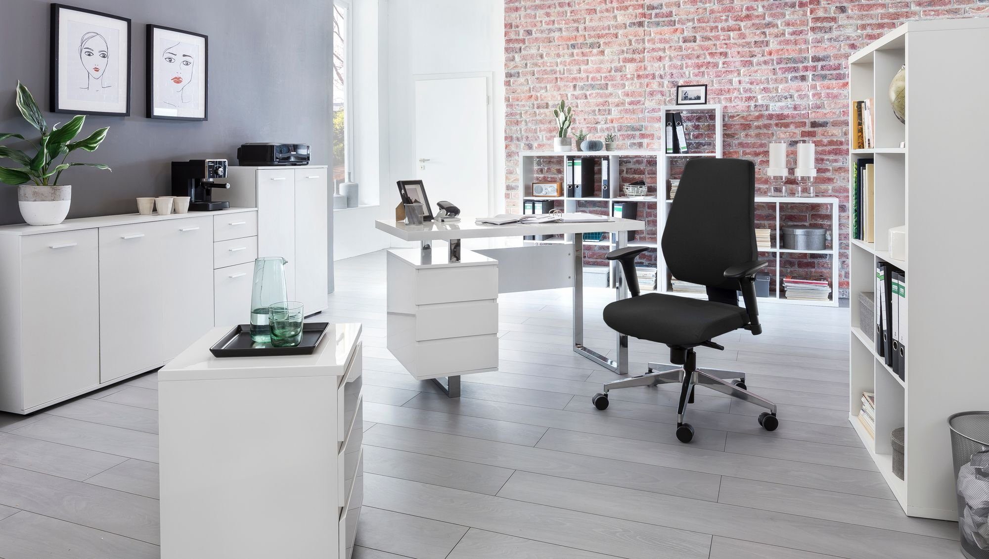 KADIMA DESIGN Komfortsitz mit Lendenwirbelstütze Bürostuhl ergonomischer Arbeitssessel,