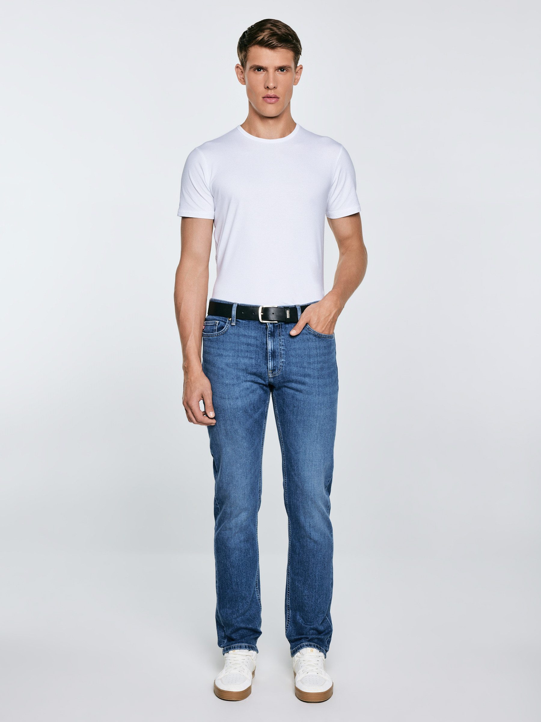 BIG STAR Straight-Jeans COLT hohe Leibhöhe