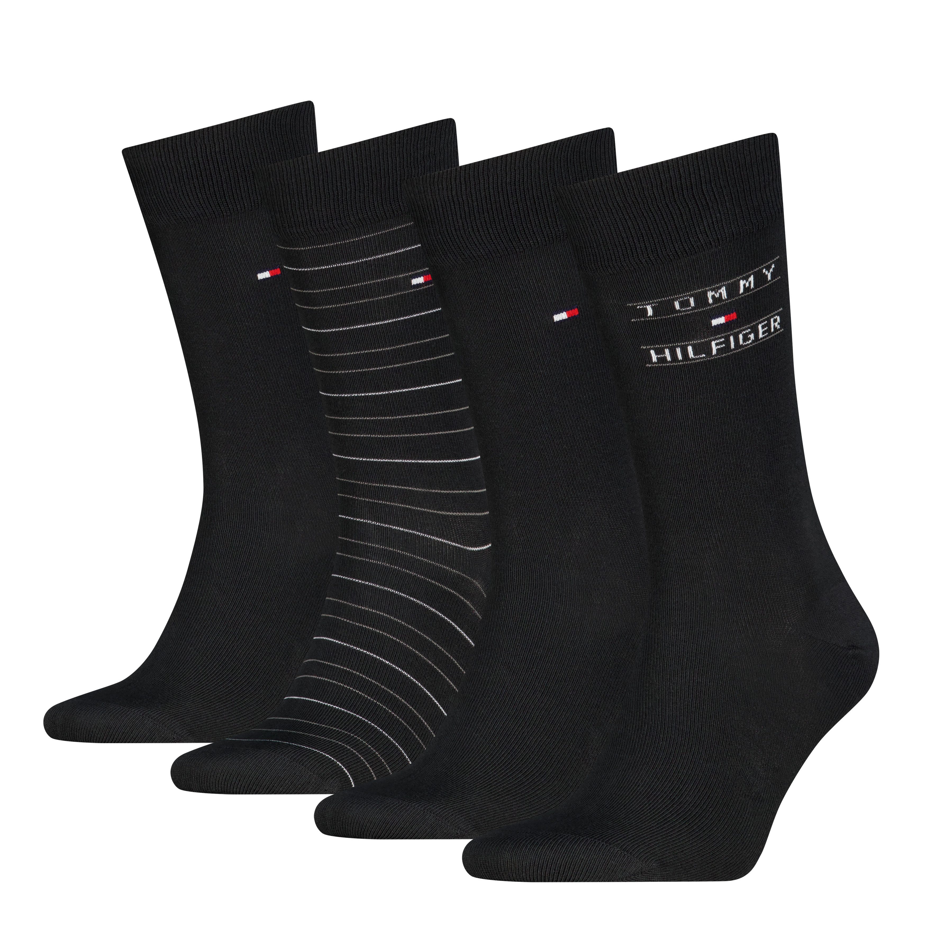 Tommy Hilfiger Socken (4 Paar) mit Geschenkbox