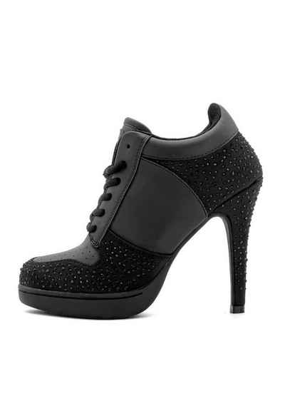 Missy Rockz YES I ROCKZ 2.0 sparkling black Чоботи на високих підборахette Absatzhöhe: 8,5 cm