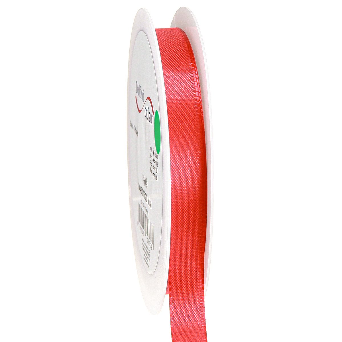 Dekoband Geschenkband Dekoband Rot 15mm x 50m für Weihnachten Hochzeit