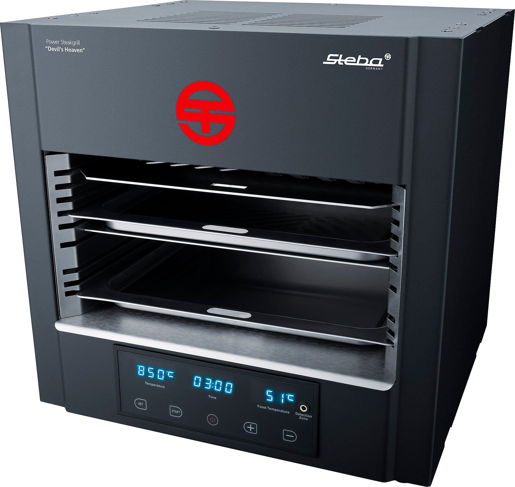 Steba Tischgrill PS E2600 XL DEVIL’S HEAVEN, 2600 W