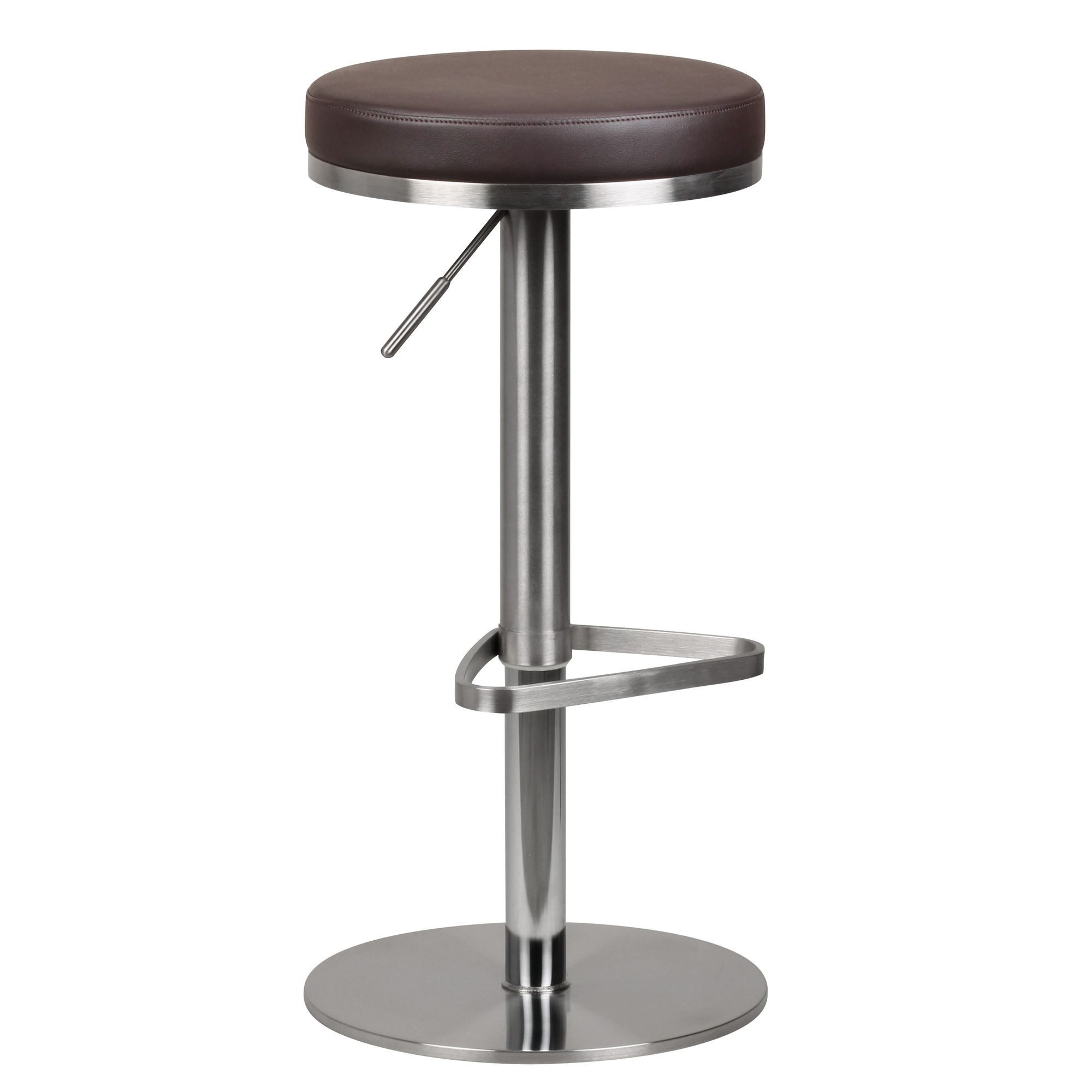 KADIMA DESIGN Barhocker Barhocker WL1.612 Braun günstig online kaufen