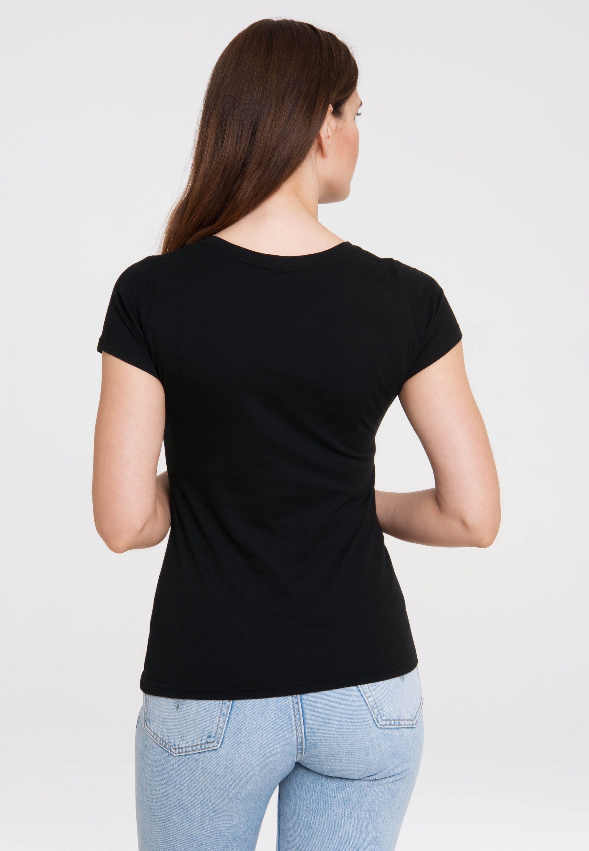 LOGOSHIRT T-Shirt Harry Potter - Platform 9 3/4 mit lizenziertem Design
