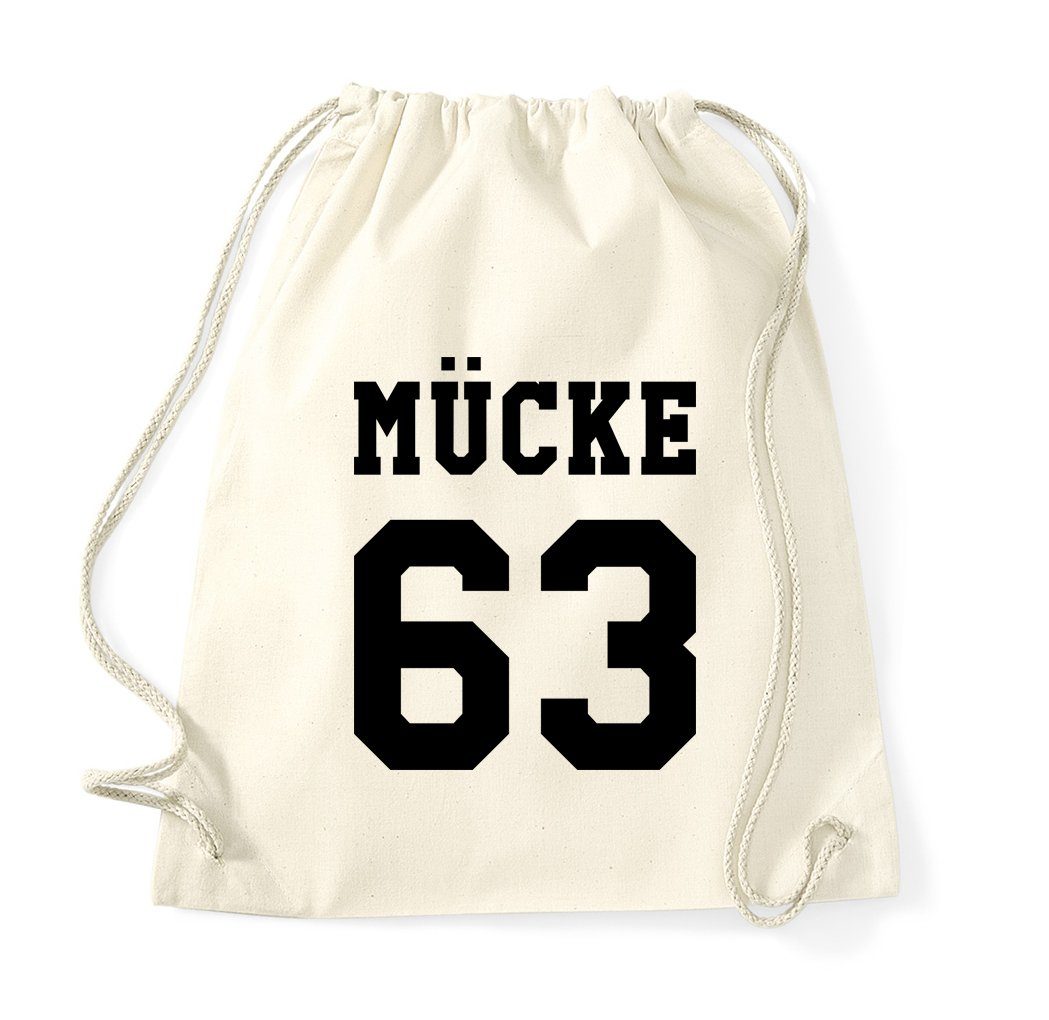 Youth Designz Turnbeutel Mücke 63 Baumwoll Tasche Turnbeutel, mit modischem Print
