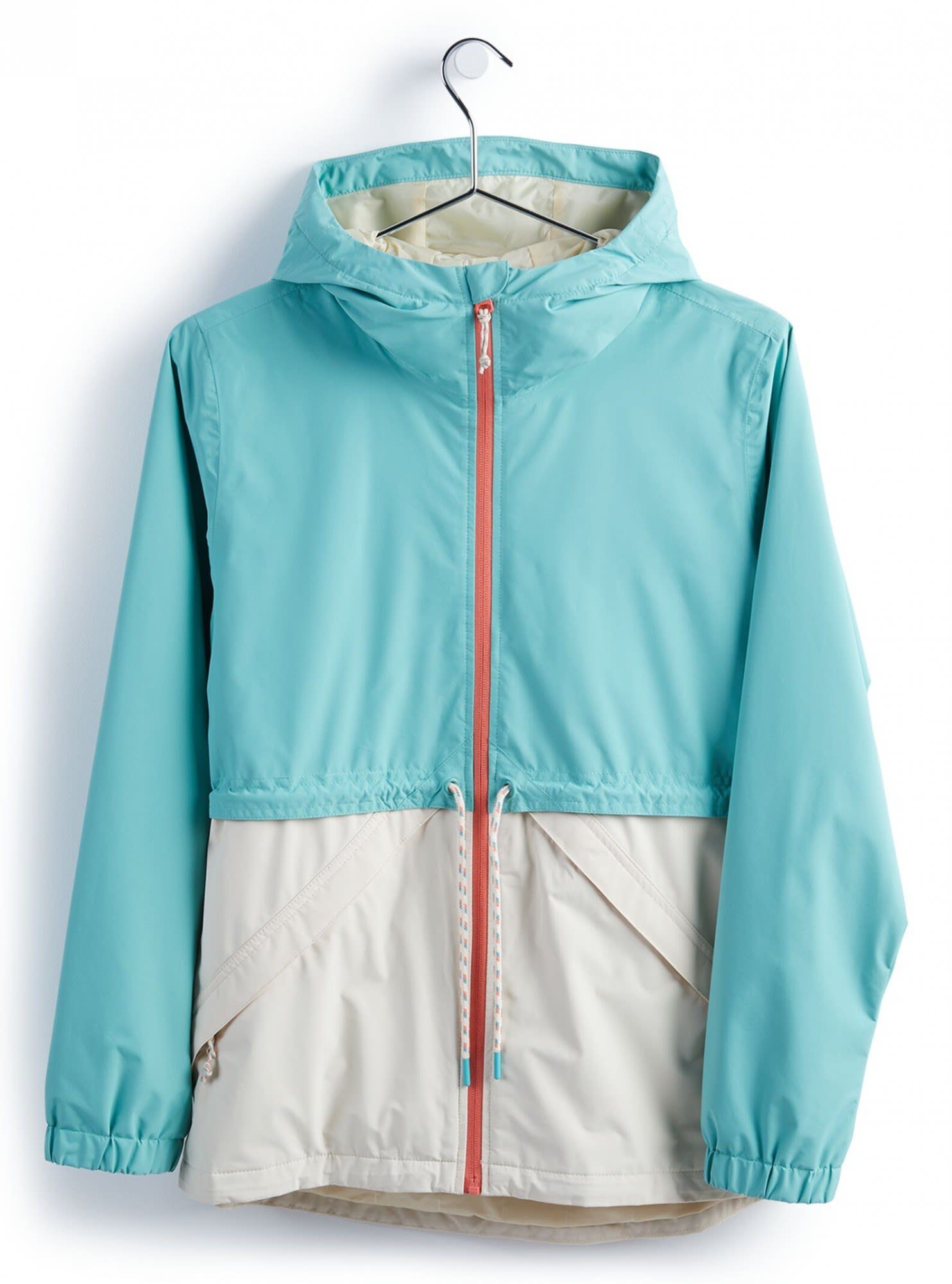 Burton Anorak Burton W Wb Narraway Jacket Damen Anorak Buoy Blue - Creme Brulee