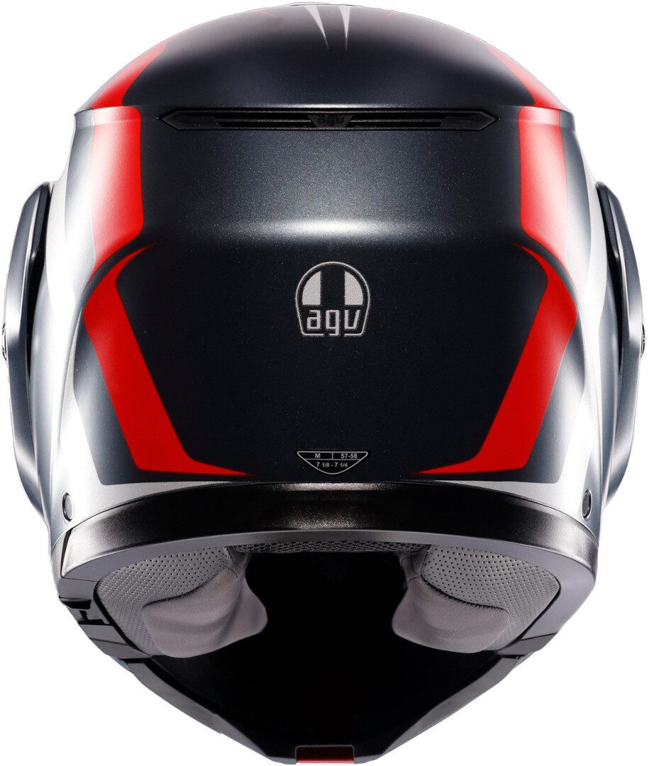 AGV Motorradhelm Streetmodular Resia Klapphelm, integriertes Sonnenvisier