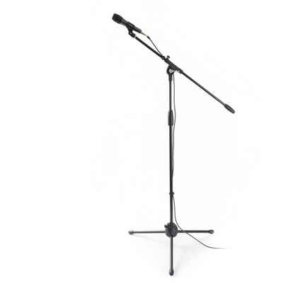 Fame Audio Mikrofon (MIC Stage Pack, Dynamisches Gesangsmikrofon Set, Nierencharakteristik, Inklusive Stativ, Klemme, Kabel, Mikrofontasche, Ideal für Vocalanwendungen, Karaoke, Bühnenperformances), MIC Stage Pack, Dynamisches Gesangsmikrofon Set, Vocalanwendungen