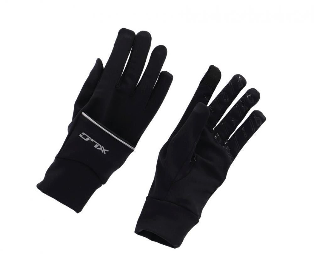 Fahrradhandschuhe XLC Langfingerhandschuh Allwetter schwarz Größe XS