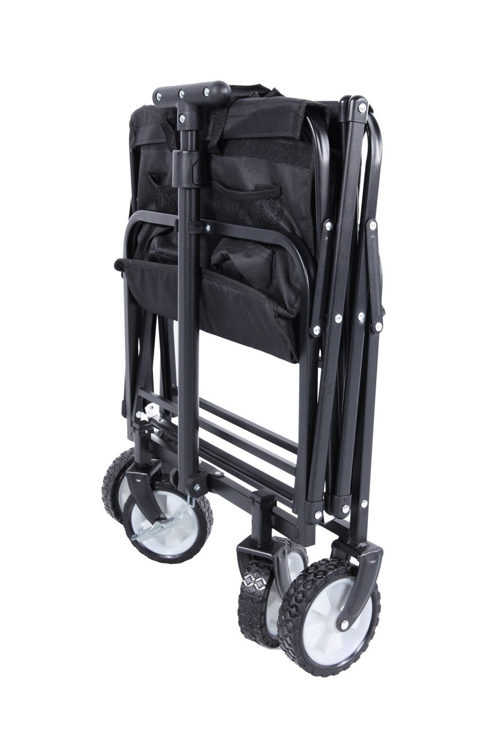 Thumbnail - Linder Exclusiv GmbH Handwagen Faltbarer Mini Bollerwagen Transportwagen 75x46x88cm, mit Teleskopgriff - mit schenkbaren...