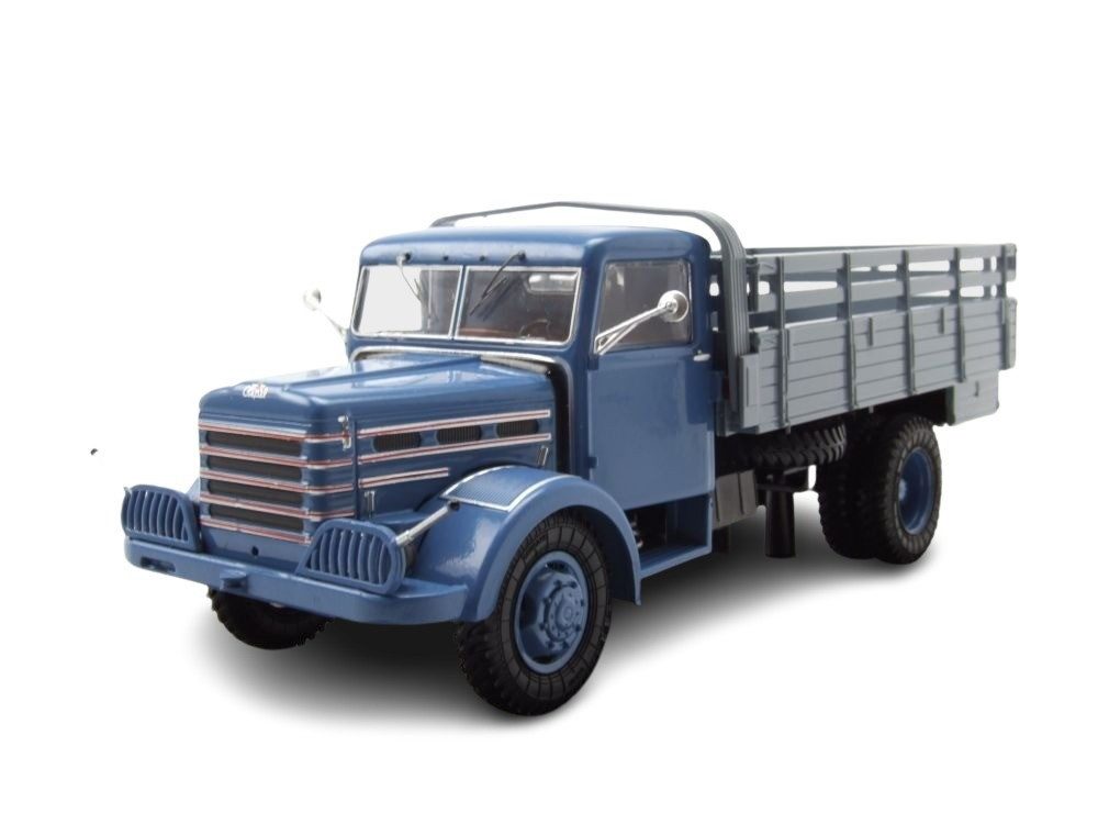 Premium ClassiXXs Modellauto Csepel D-344.00 Pritsche blau, Maßstab 1:43