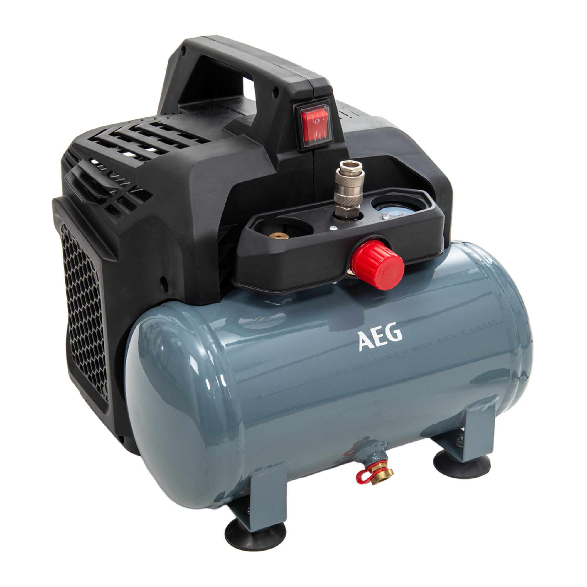 AEG Kompressor, max. 8 bar, 6 l