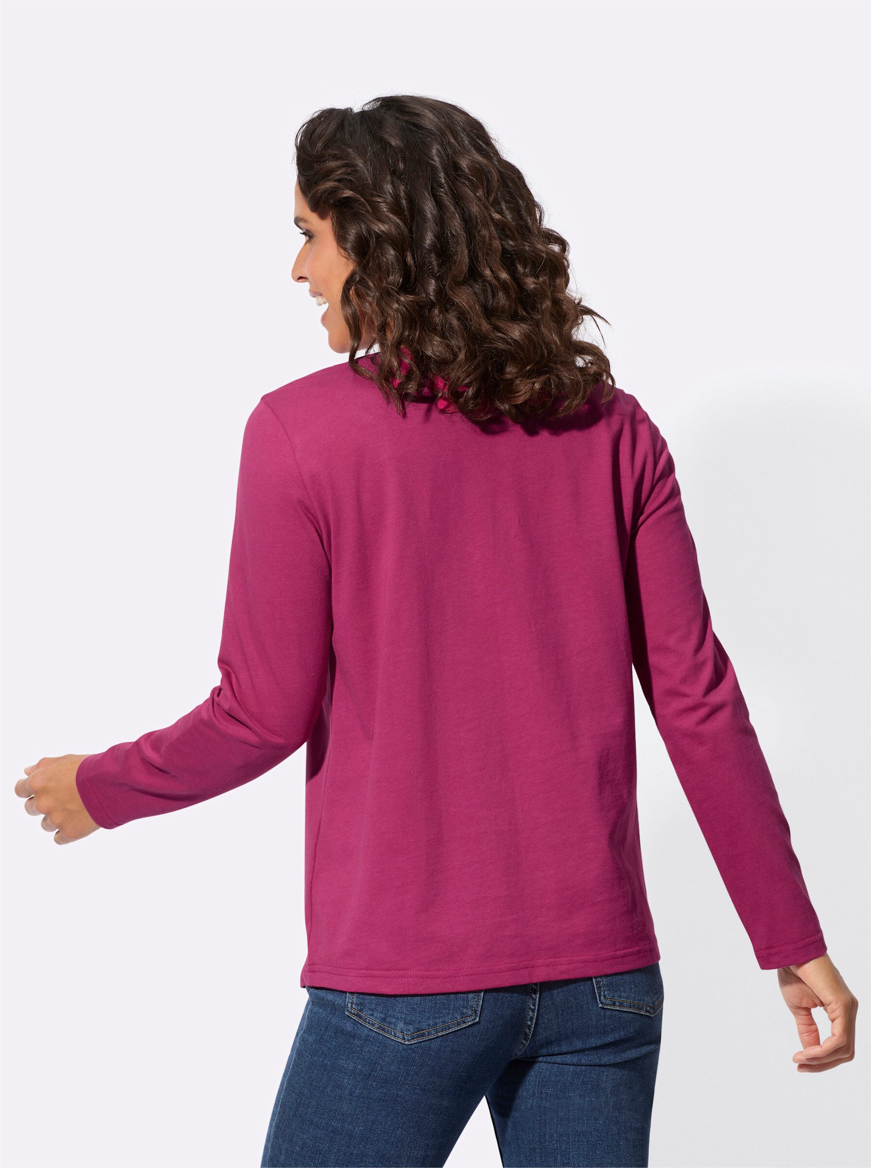 Casual Looks Rundhalsshirt "Shirt" 1 Stk. tlg. günstig online kaufen