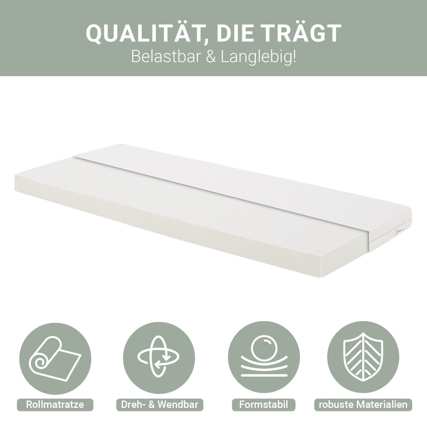 Kindermatratze Schaumstoff Matratze 7 Größen Matratze günstig online kaufen