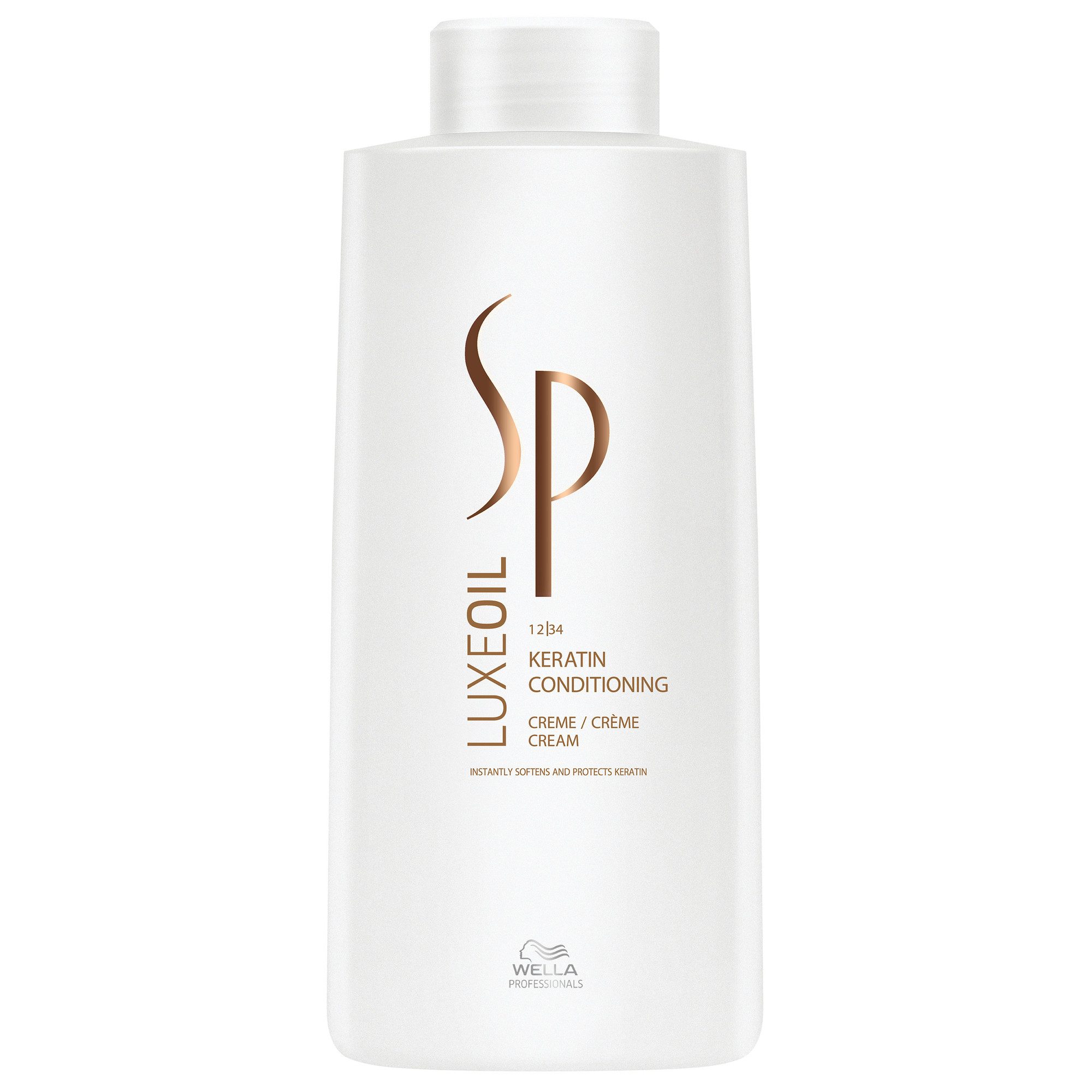 Wella SP Haarcreme LuxeOil Conditioner Creme, reichhaltige Öle, intensive Pflege, ultimativer Glanz, stärkend
