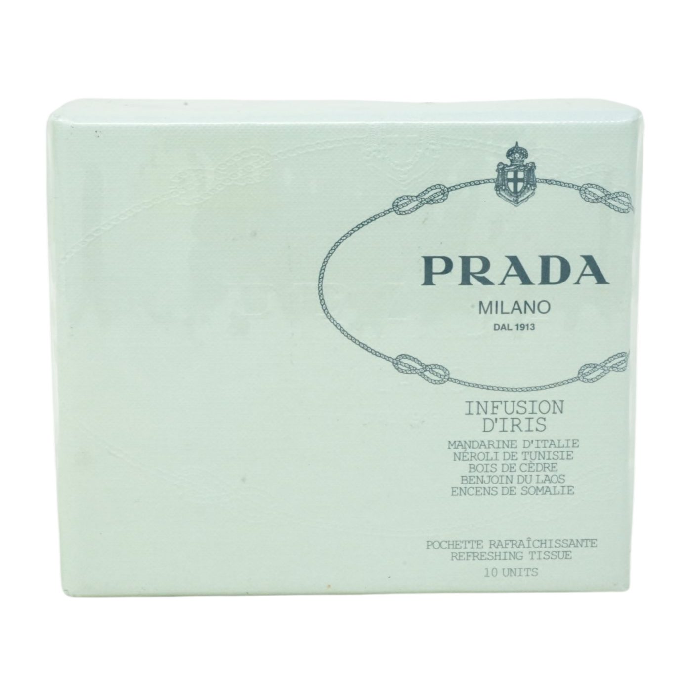 PRADA Gesichtsreinigungstücher Prada Infusion D´iris Refreshing Хустки.