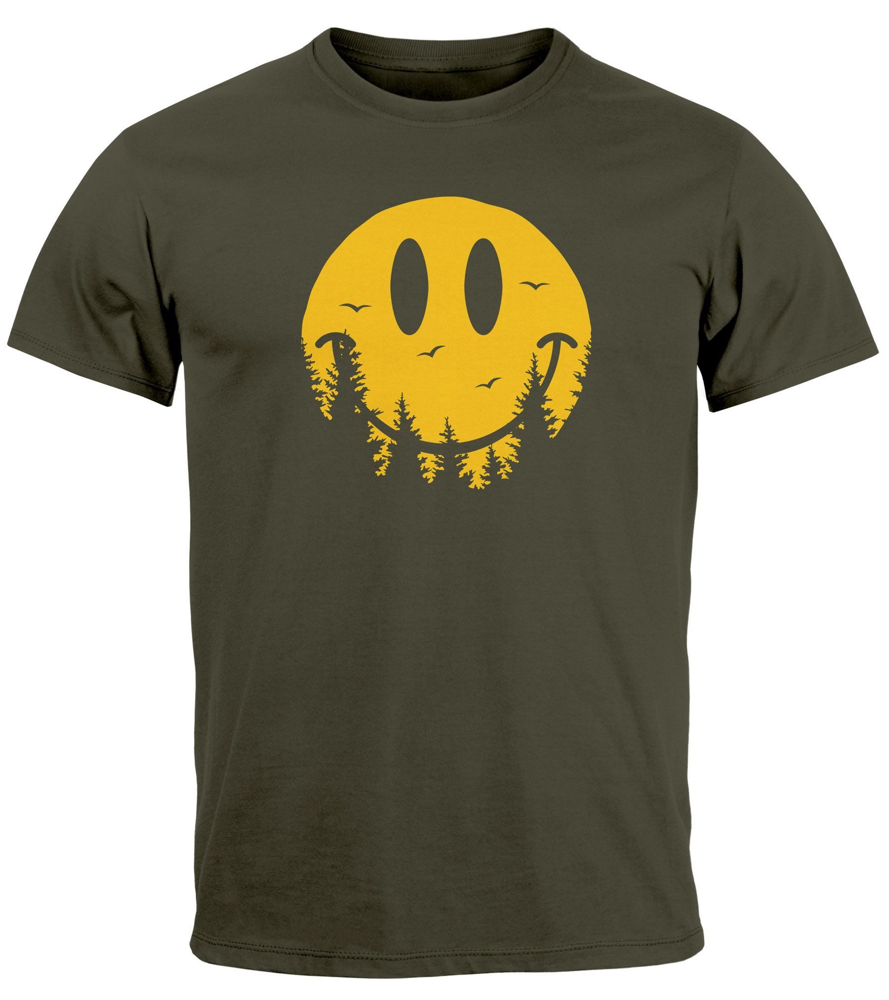 Neverless Print-Shirt Neverless® Herren T-Shirt Sommer Sonne Outdoor Motiv günstig online kaufen