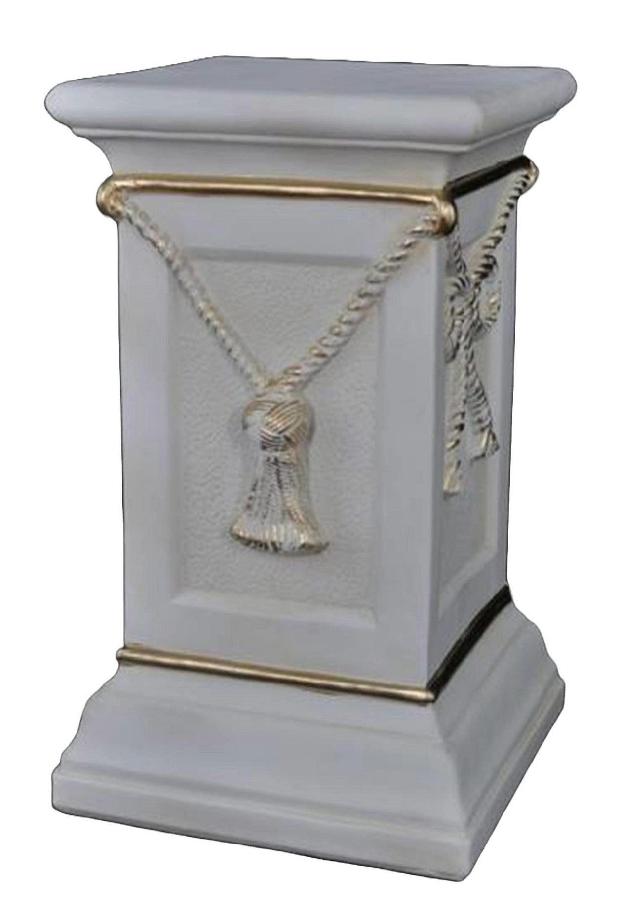 JVmoebel Dekosäule Eleganter Подставка для цветов im Stil XVII – Skulptur Figuren Dekosäule (Dekosäule), Made in Europa