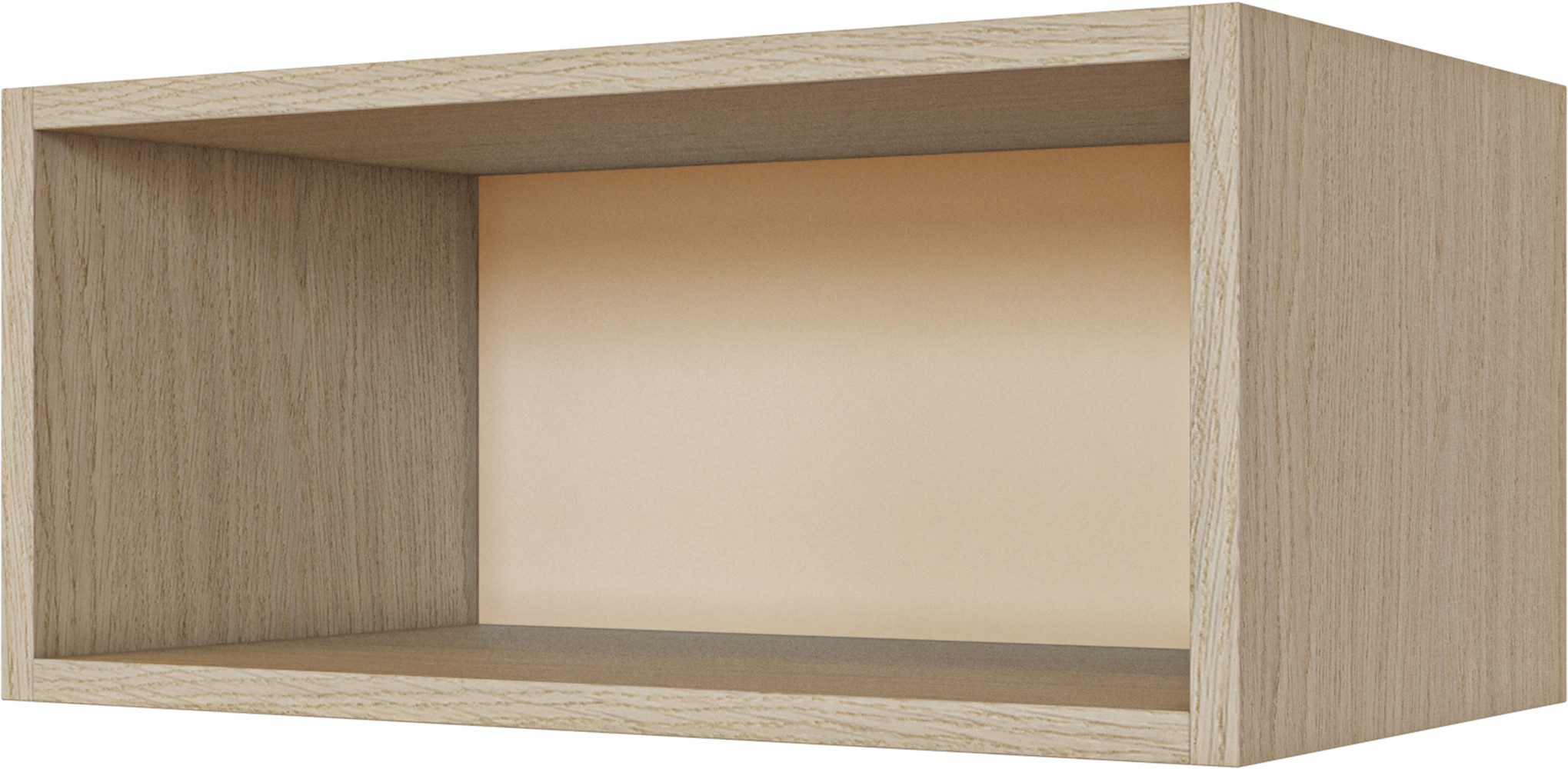 Flex-Well Schrank-Set Creso, Regal zur Ergänzung der Hängeschränke