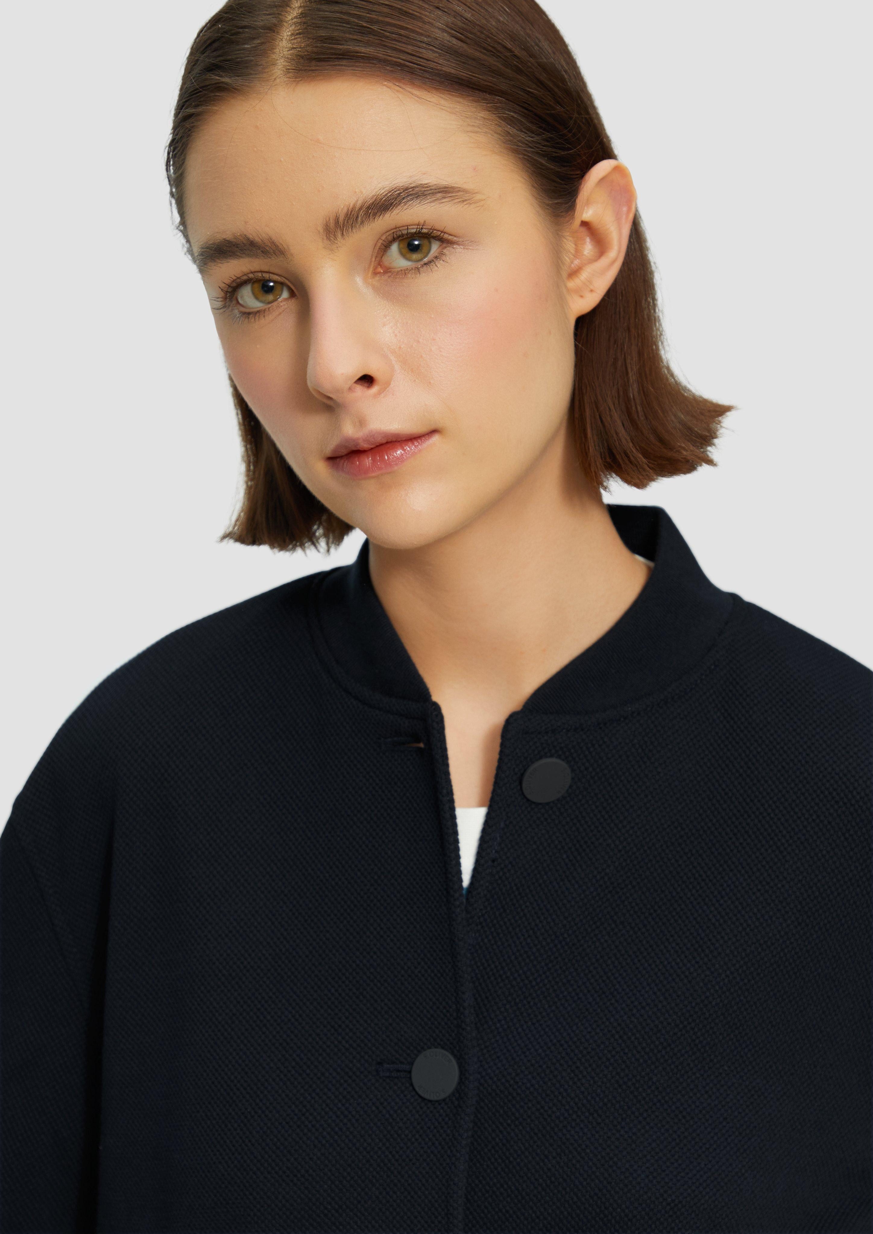 s.Oliver Funktionsjacke Strukturierter Blouson im Relaxed günstig online kaufen
