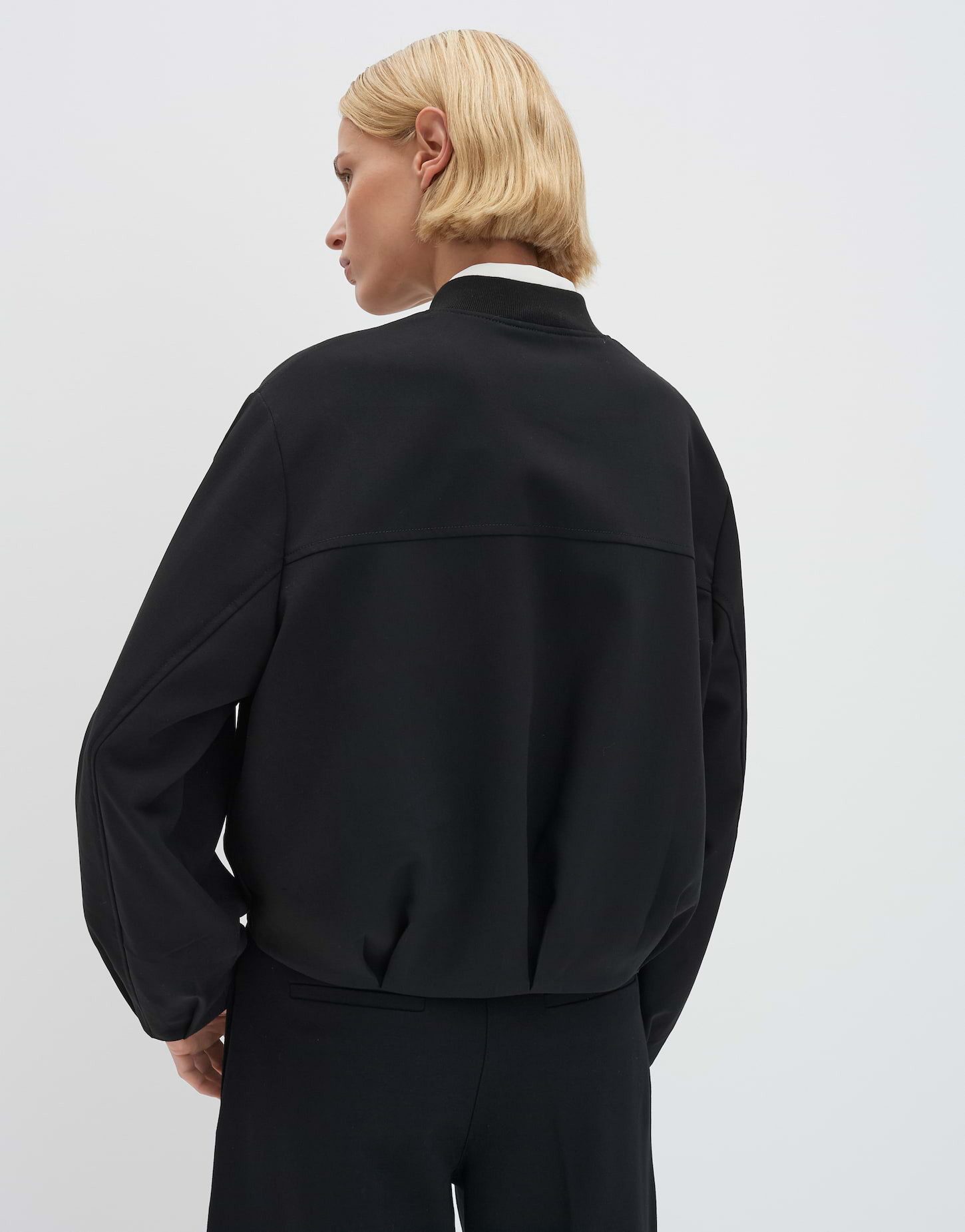 someday Jackenblazer NECILY Regular aus recyceltem Polyester Mix oversized, lockere Passform, Ballonärmel