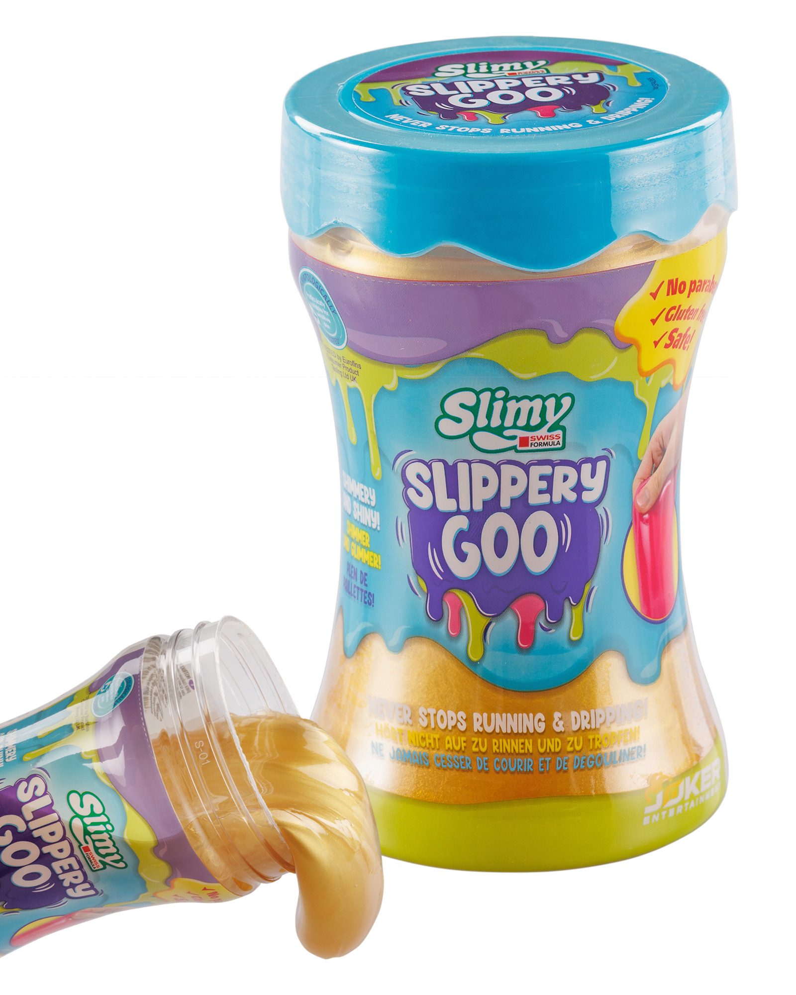 Slimy® Knete Slippery Goo 300g (1-tlg), der glitschigste Slimy Slime aller Zeiten