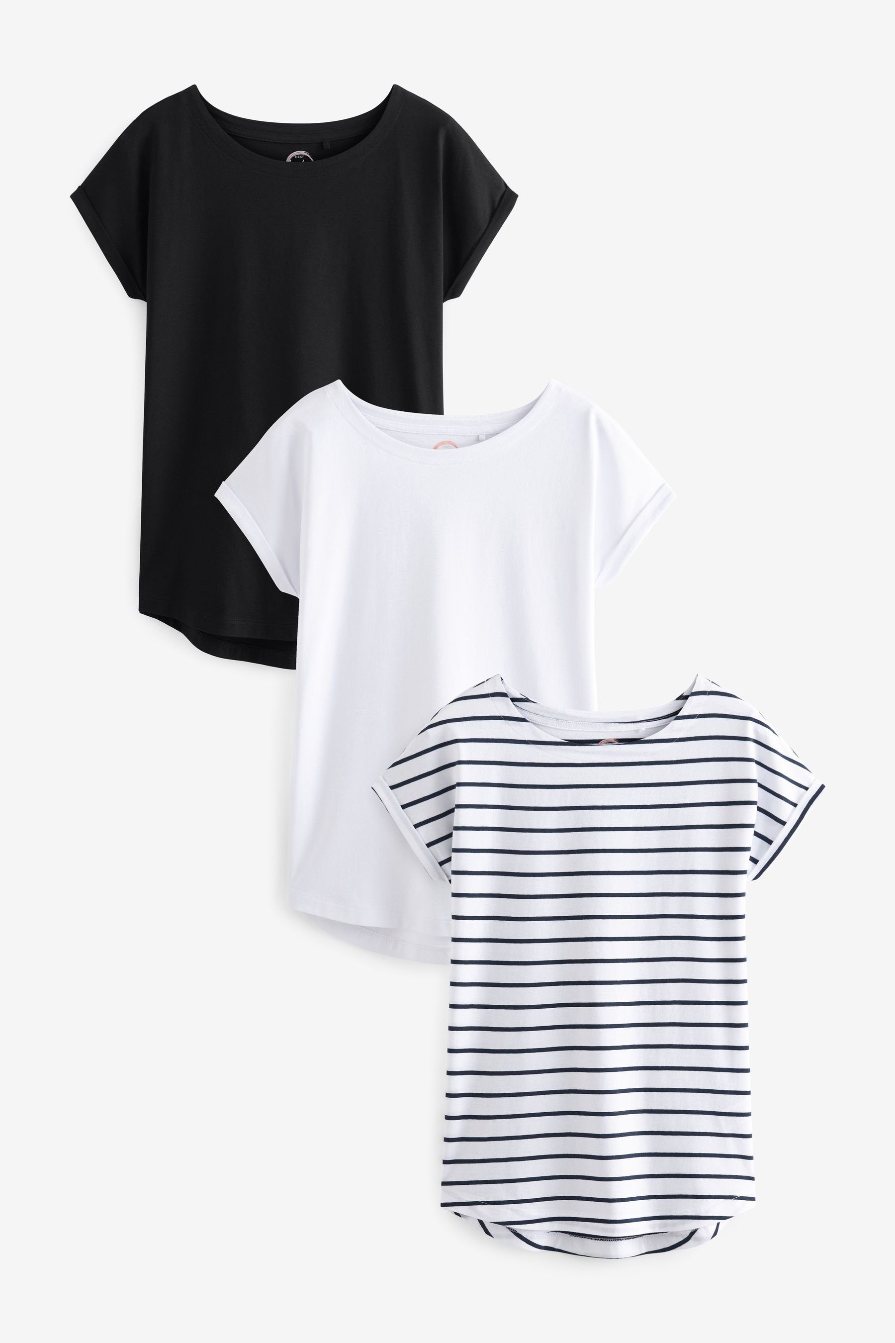 Next T-Shirt -Shirts mit Flügelärmeln im günstig online kaufen
