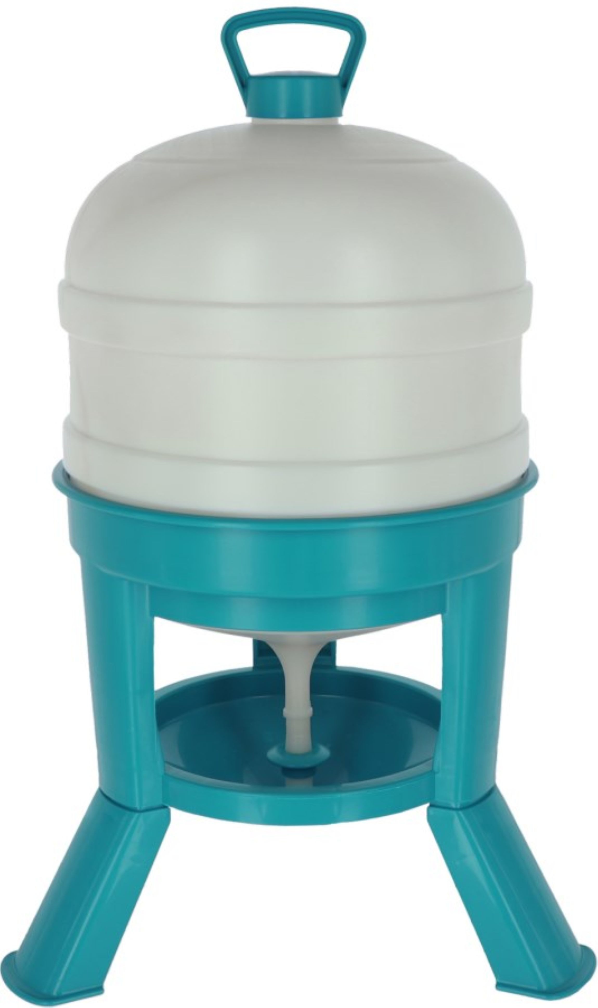 Kerbl Geflügeltränke Kerbl Siphon Hühnertränke türkis/weiß, 30l, 70257