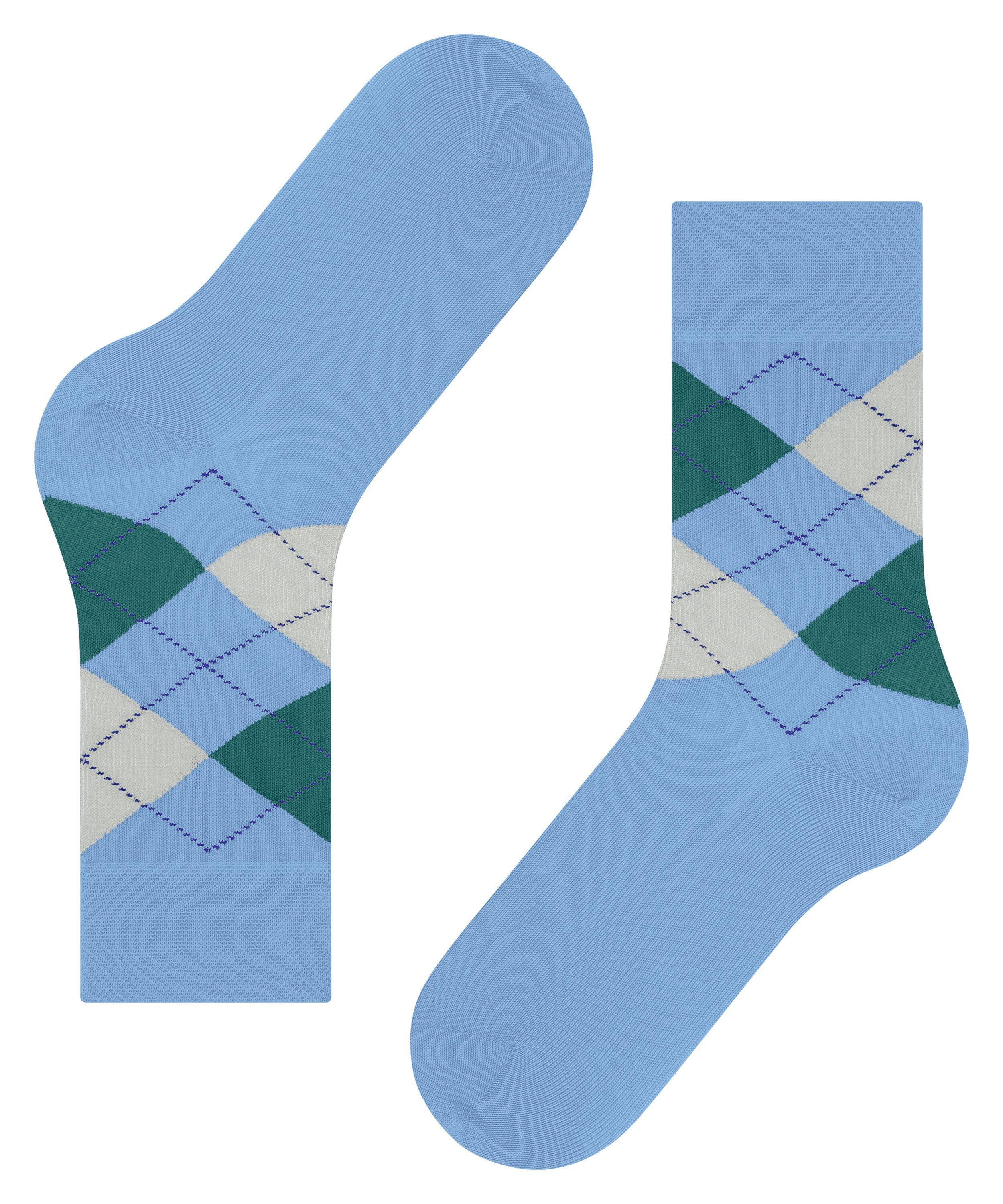 (1-Paar) Socken (6554) cornflower blue FALKE Sensitive Argyle