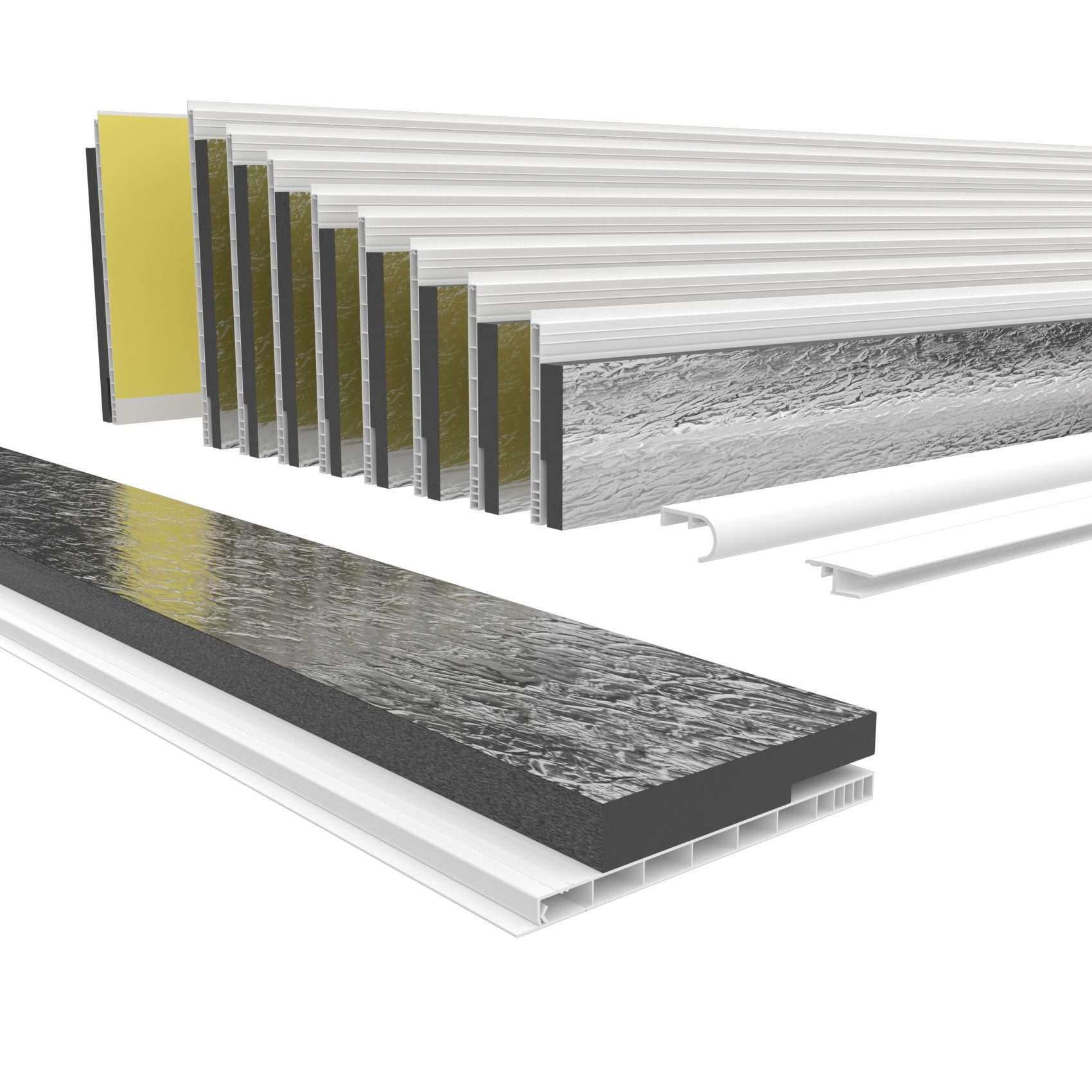 Hexim Rollladenkastendämmung, (Rollladenkastendämmung PVC Revisionsklappe m günstig online kaufen