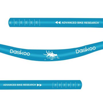 Daskoo Fahrradlenker Fahrrad Lenker Riser Bars Alu 31,8mm x 720mm/780mm MTB Trekking
