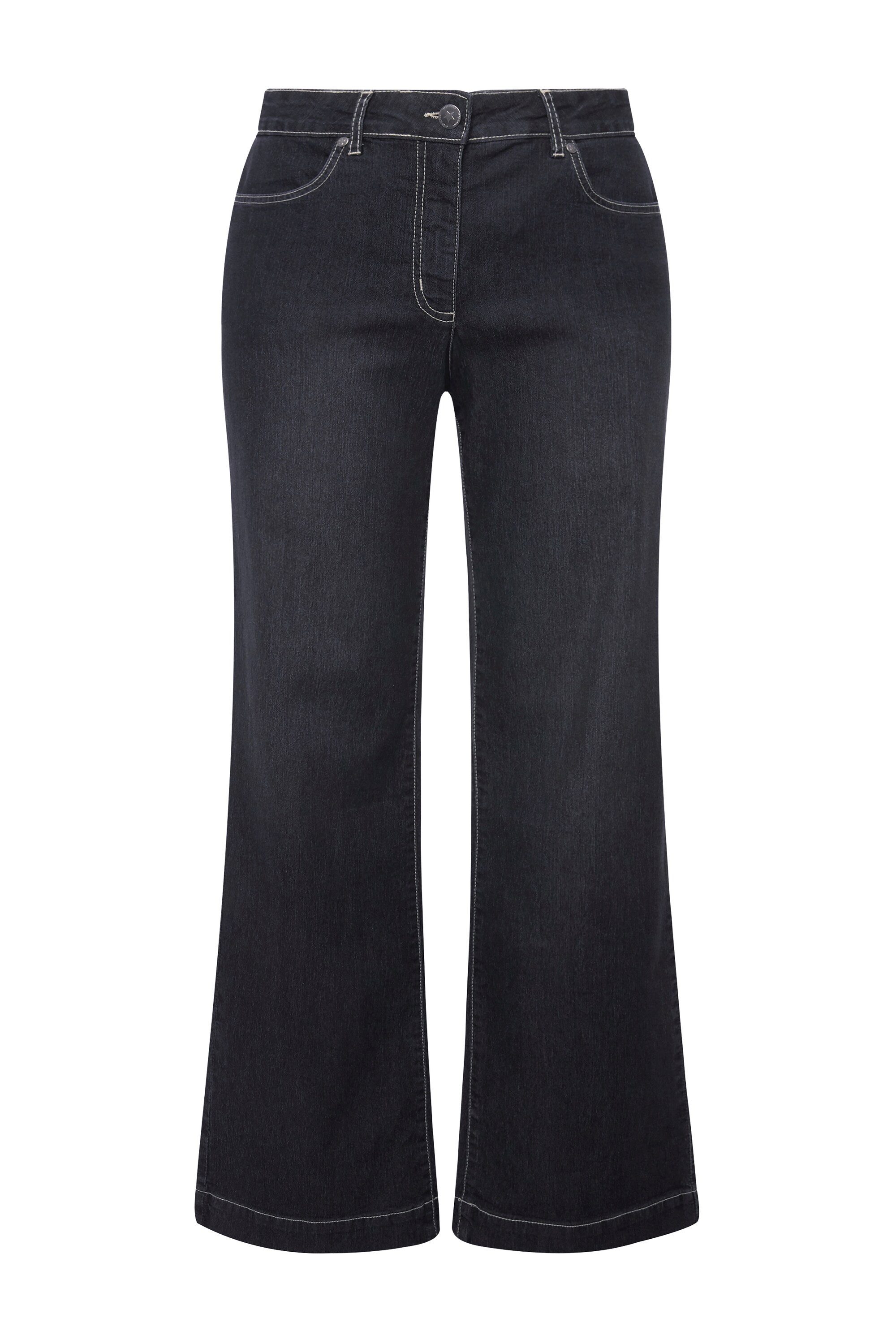 Angel of Style 5-Pocket-Jeans Jeans Nora weit und gerade Stretchkomfort 4-Pocket